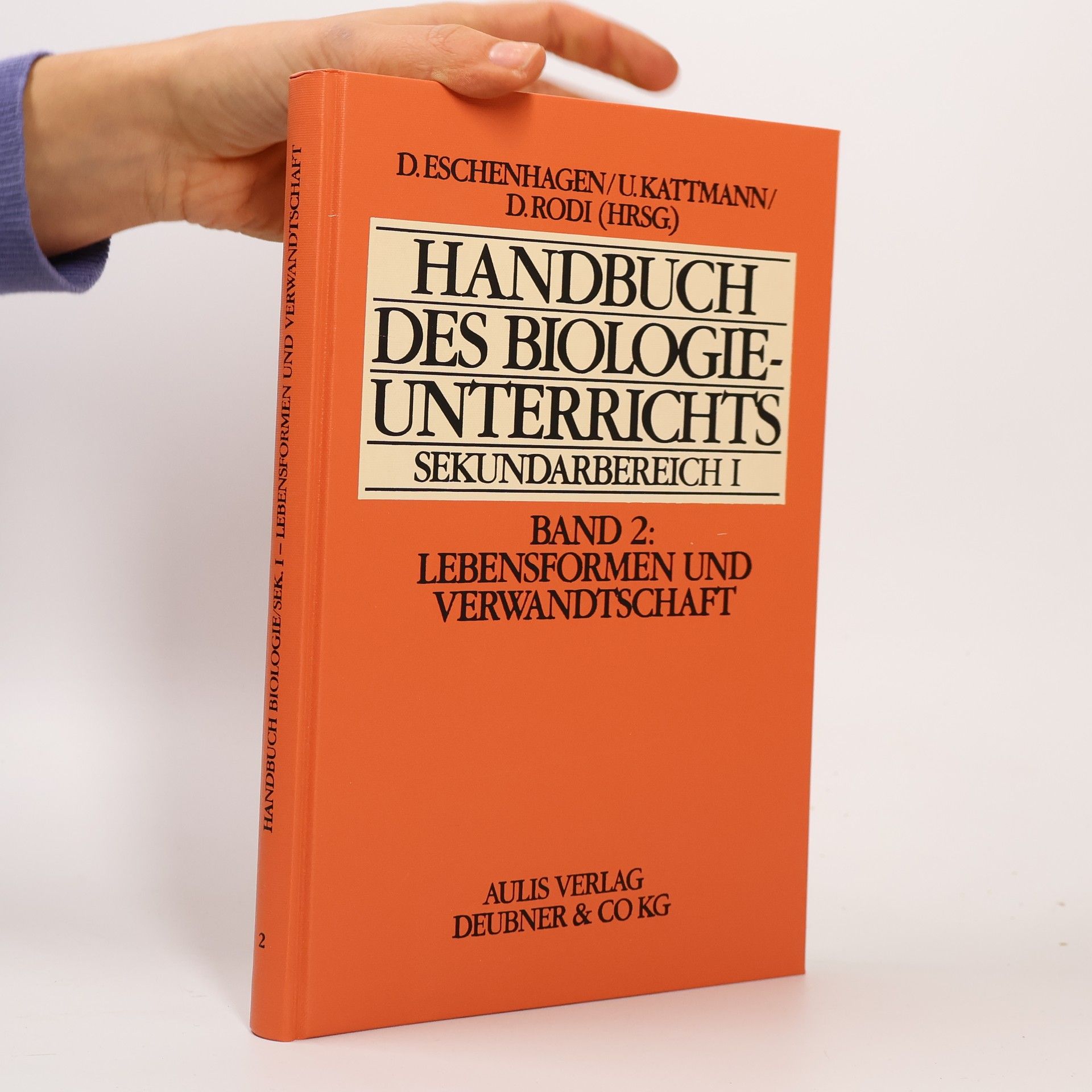 Collectif d'auteurs Handbuch des Biologieunterrichts