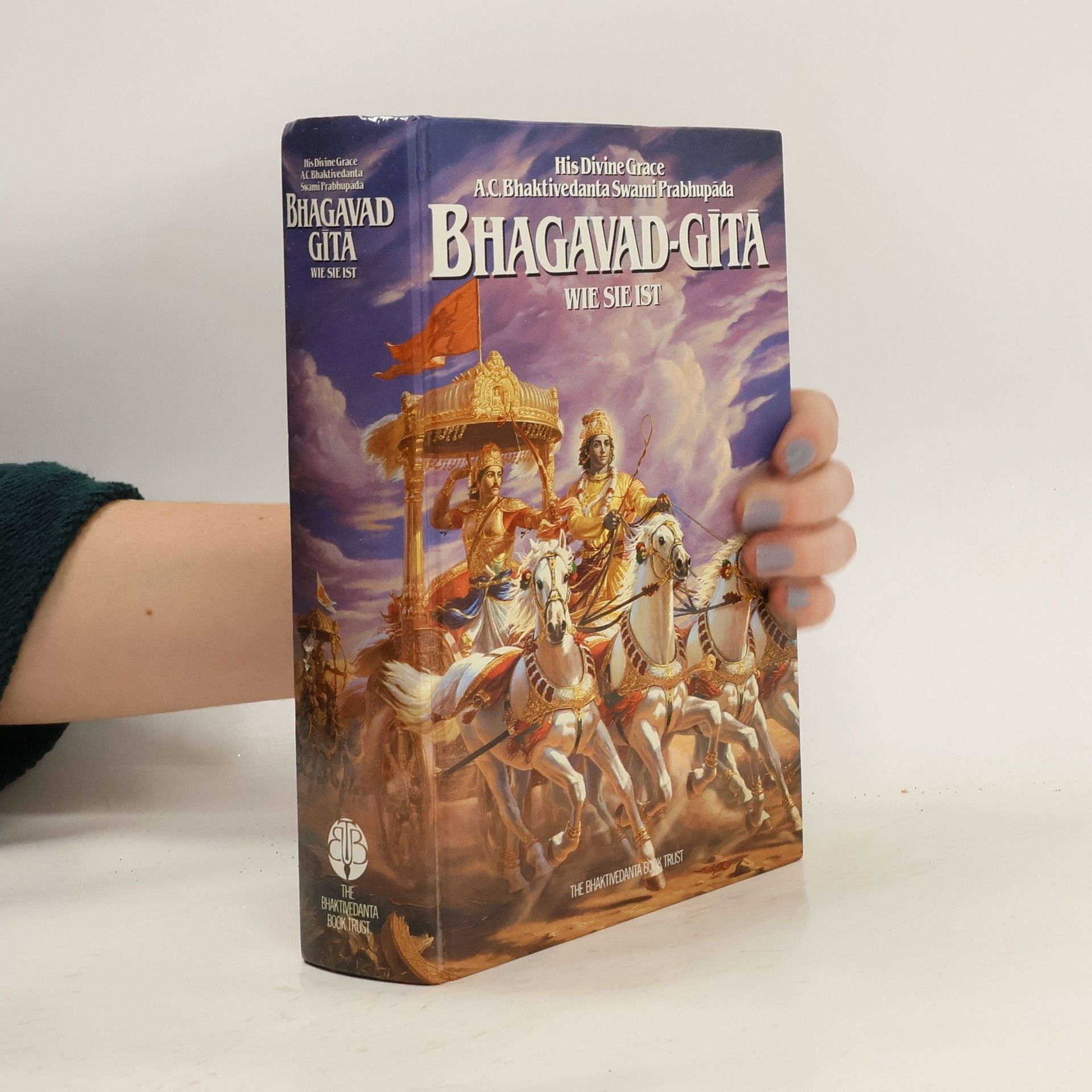 Seine Göttliche Gnade A.C. Bhaktivedanta Swami Prabhupada Bhagavad-gīta, wie sie ist