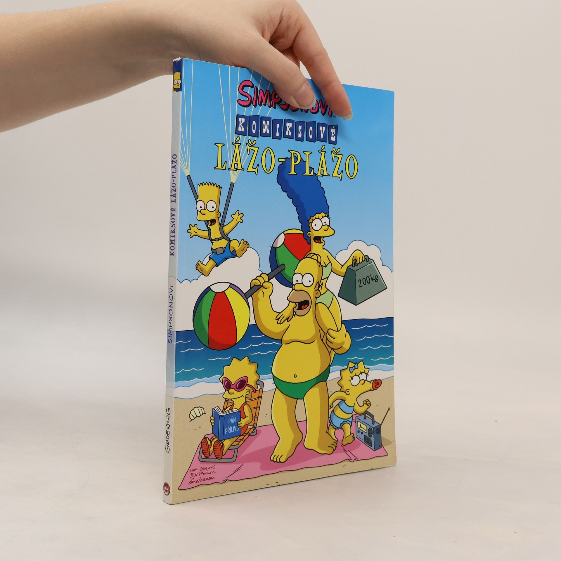 Petr Putna Simpsonovi : komiksové lážo-plážo