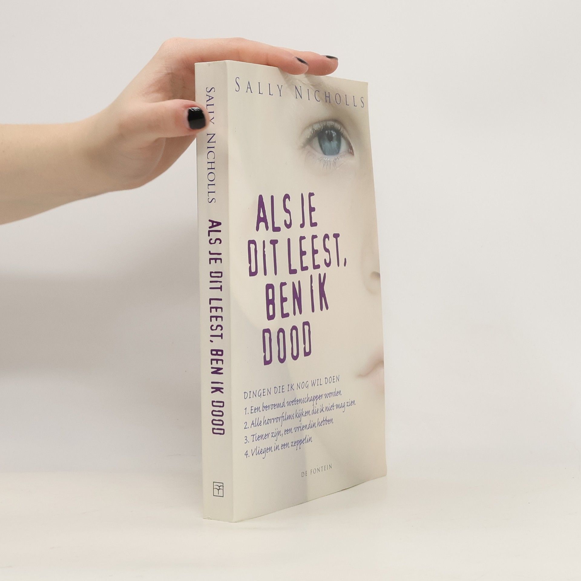 Sally Nicholls Als je dit leest, ben ik dood / druk 3