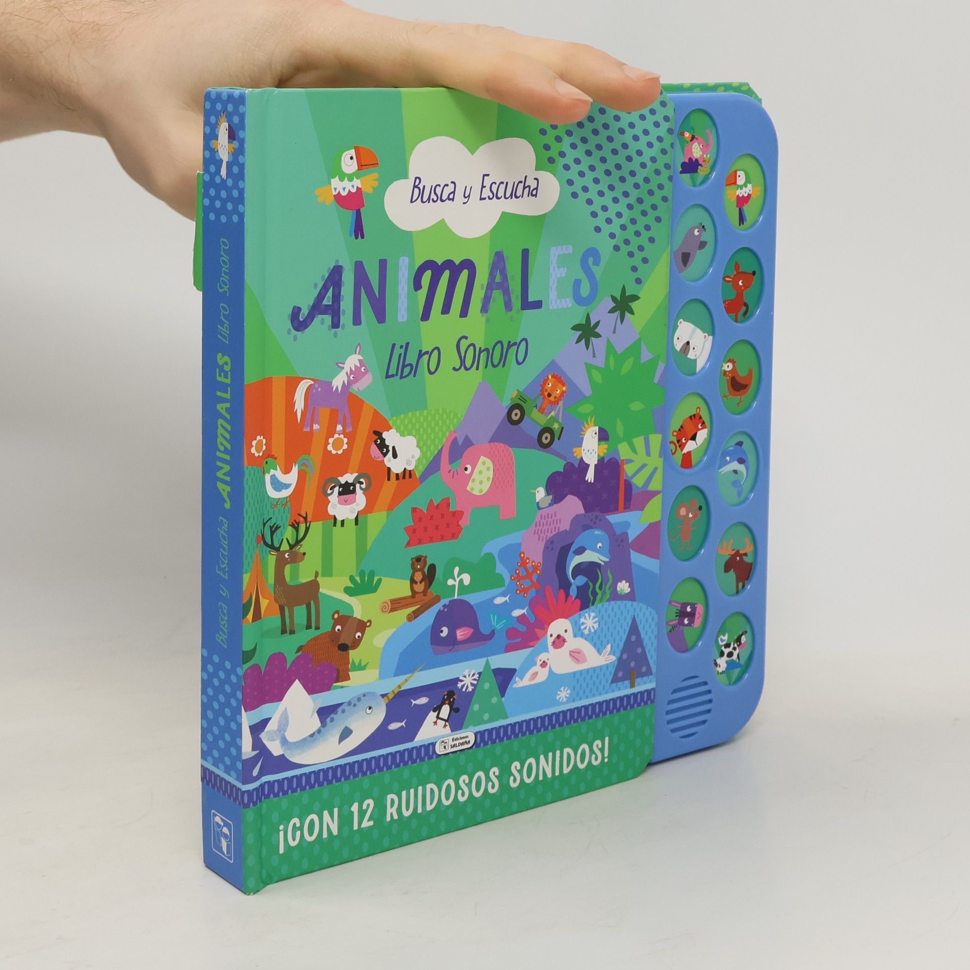 Autores varios Animales libro sonoro