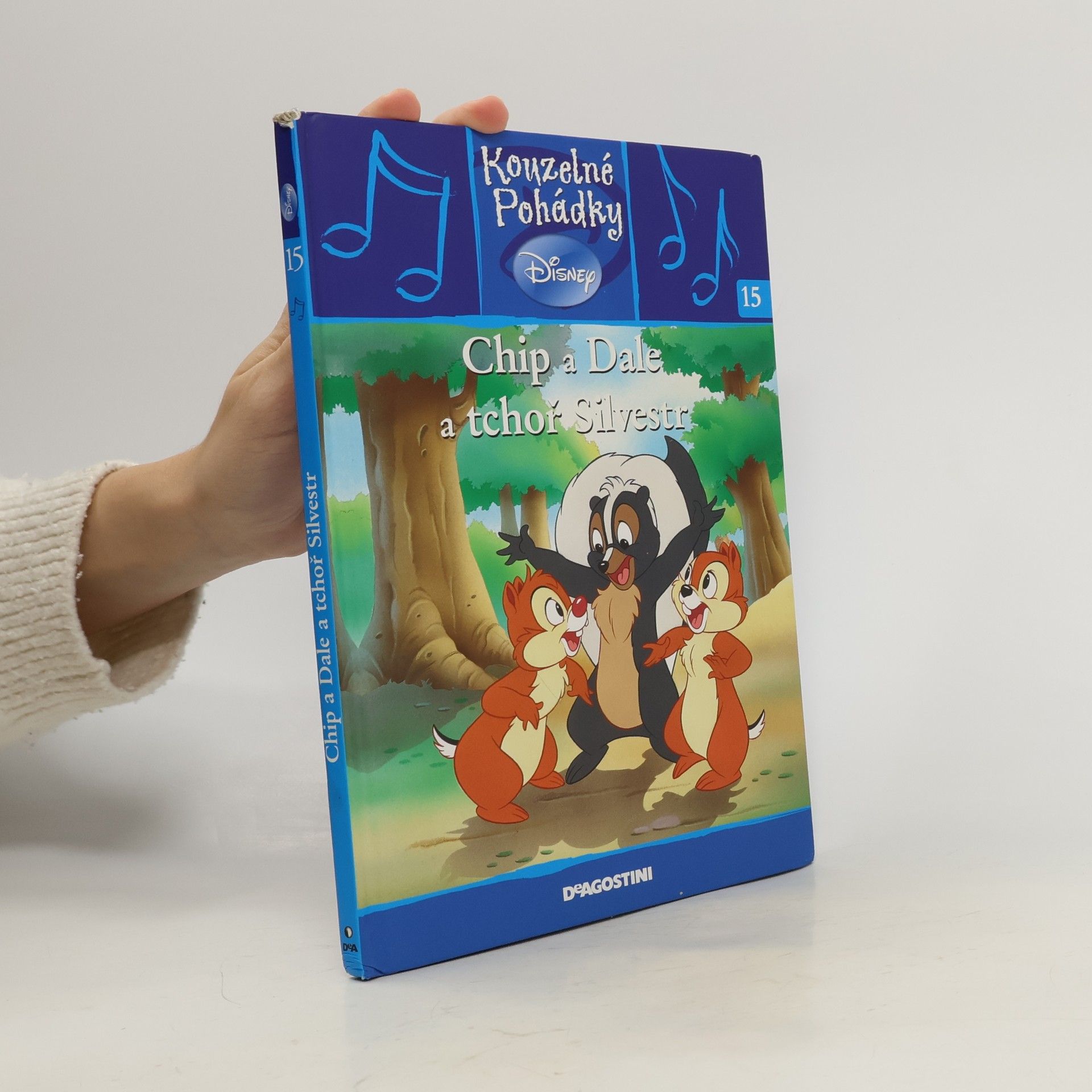 Kolektív autorov Kouzelné pohádky 15. Chip a Dale a tchoř Silvestr