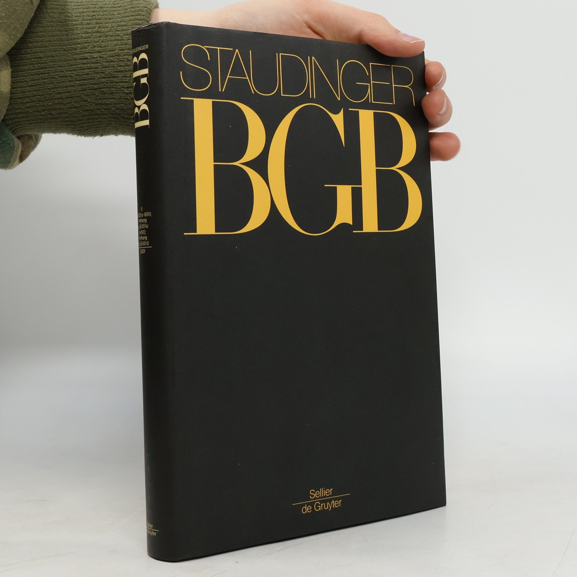 Jörn Eckert J. von Staudingers Kommentar zum Bürgerlichen Gesetzbuch : mit Einführungsgesetz und Nebengesetzen. Buch 2. Recht der Schuldverhältnisse. - §§ 651a - 651l