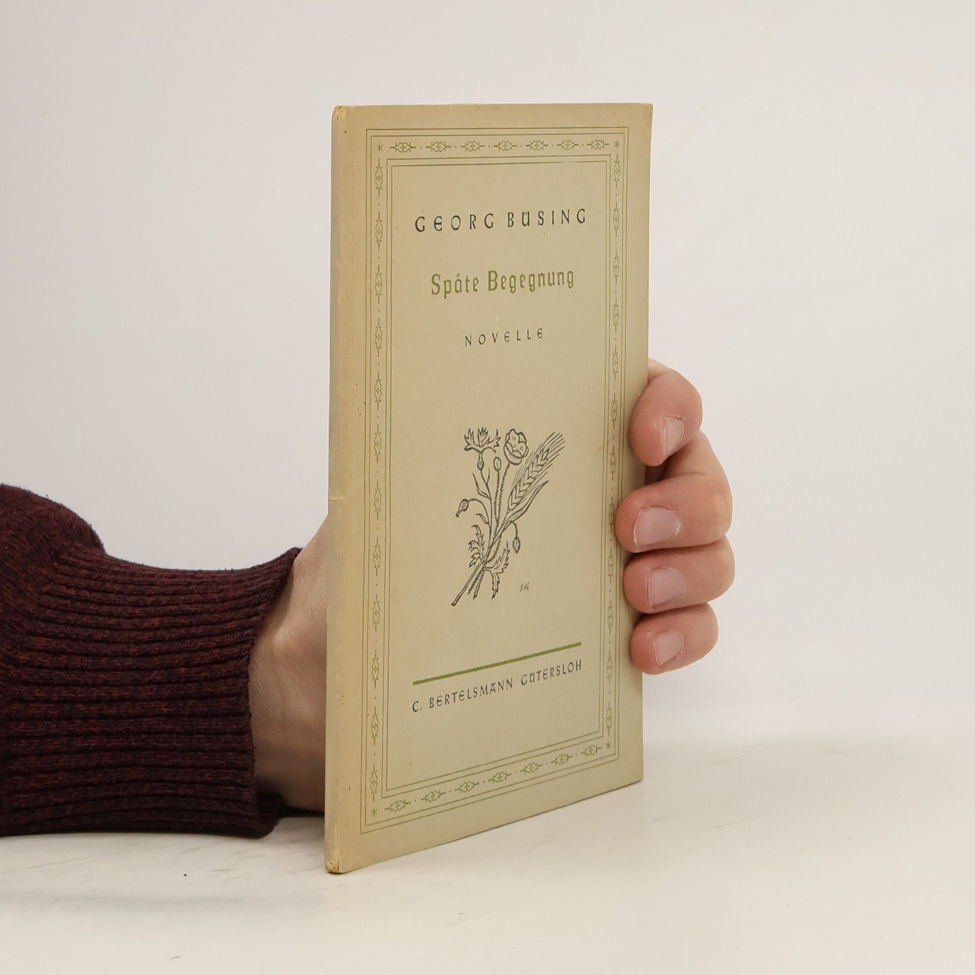 Georg Busing Späte Begegnung