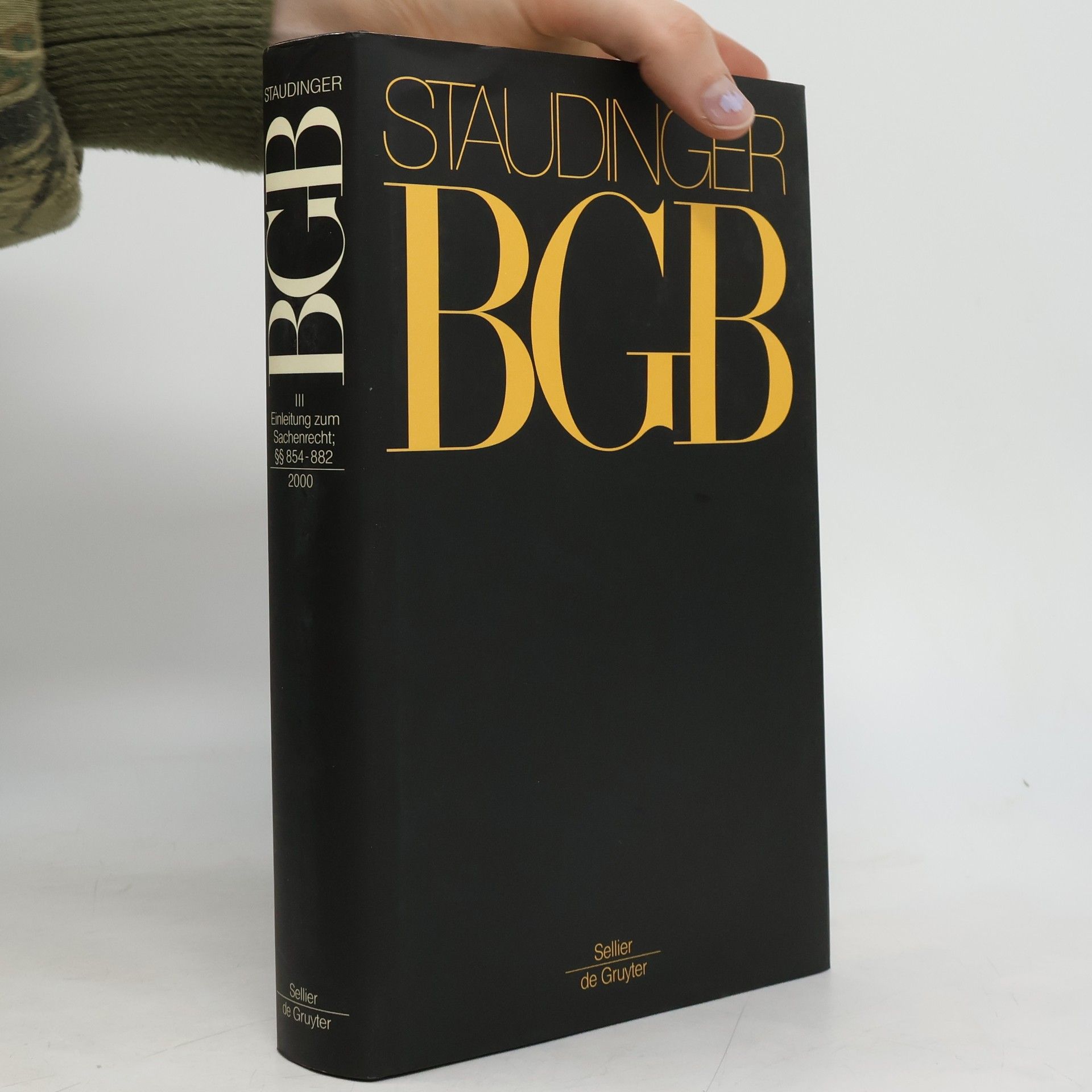 Julius von Staudinger Staudinger BGB III