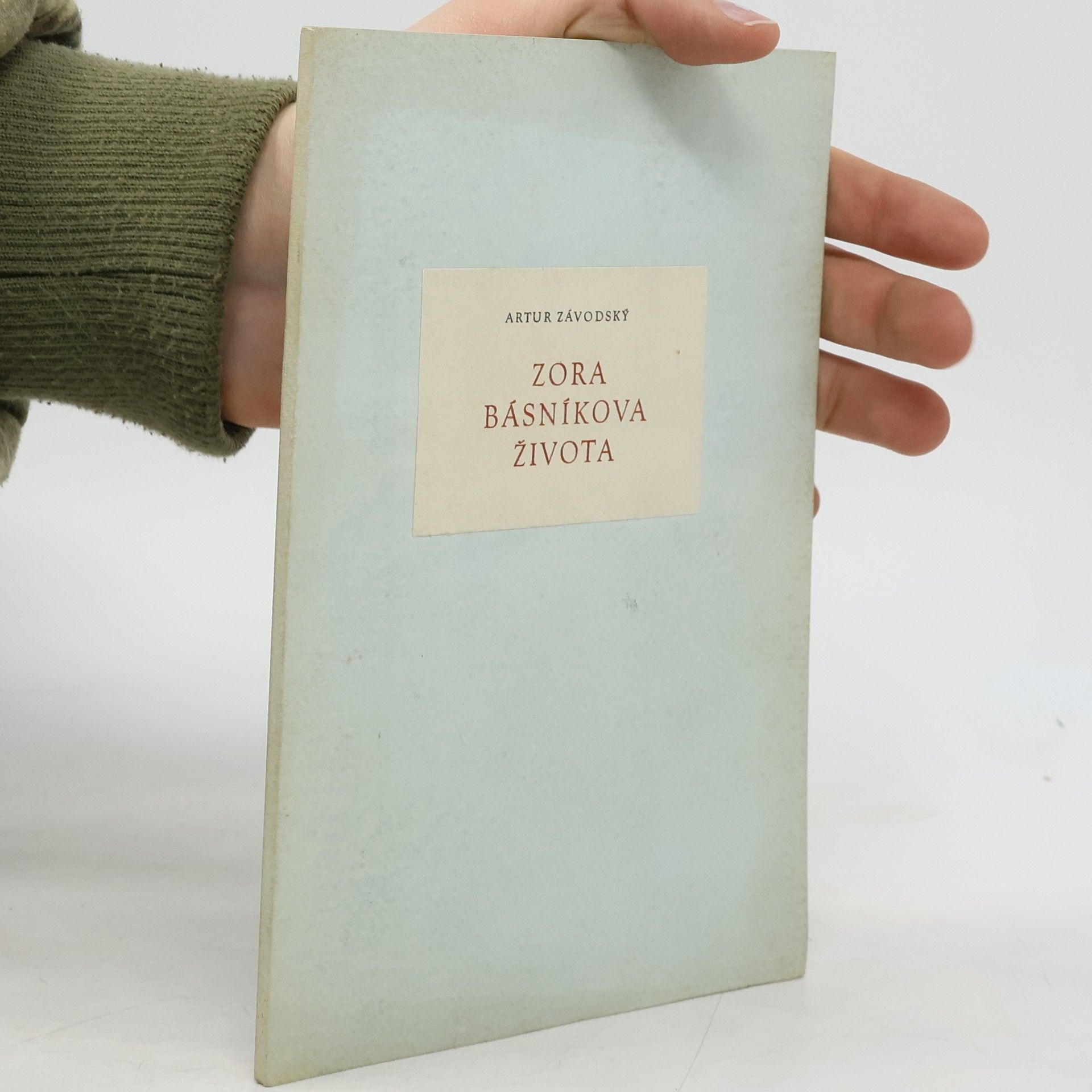 Artur Závodský Zora básníkova života