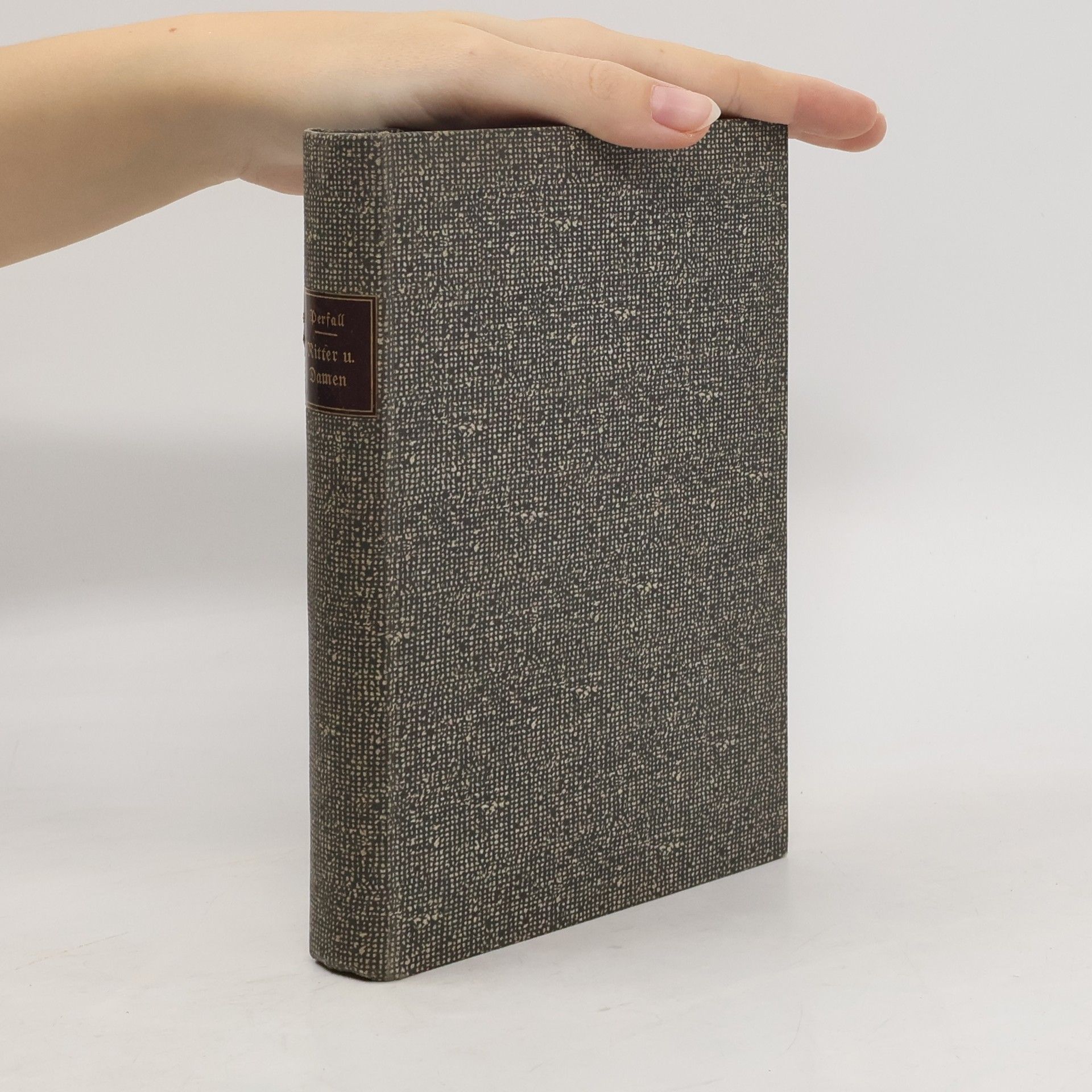 Karl von Verfall Ritter und Damen