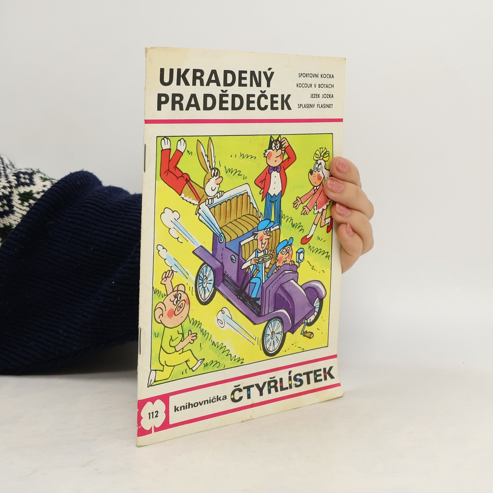 Jaroslav Němeček Čtyřlístek 112. Ukradený pradědeček