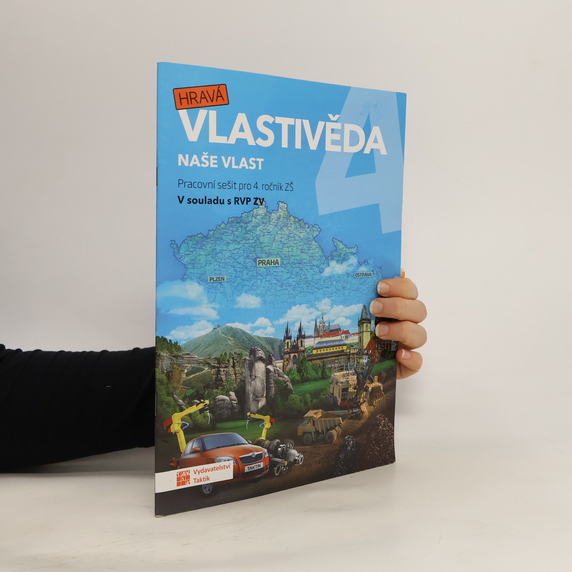 Auteurscollectief Hravá vlastivěda: Naše vlast - Pracovní sešit pro 4. ročník ZŠ