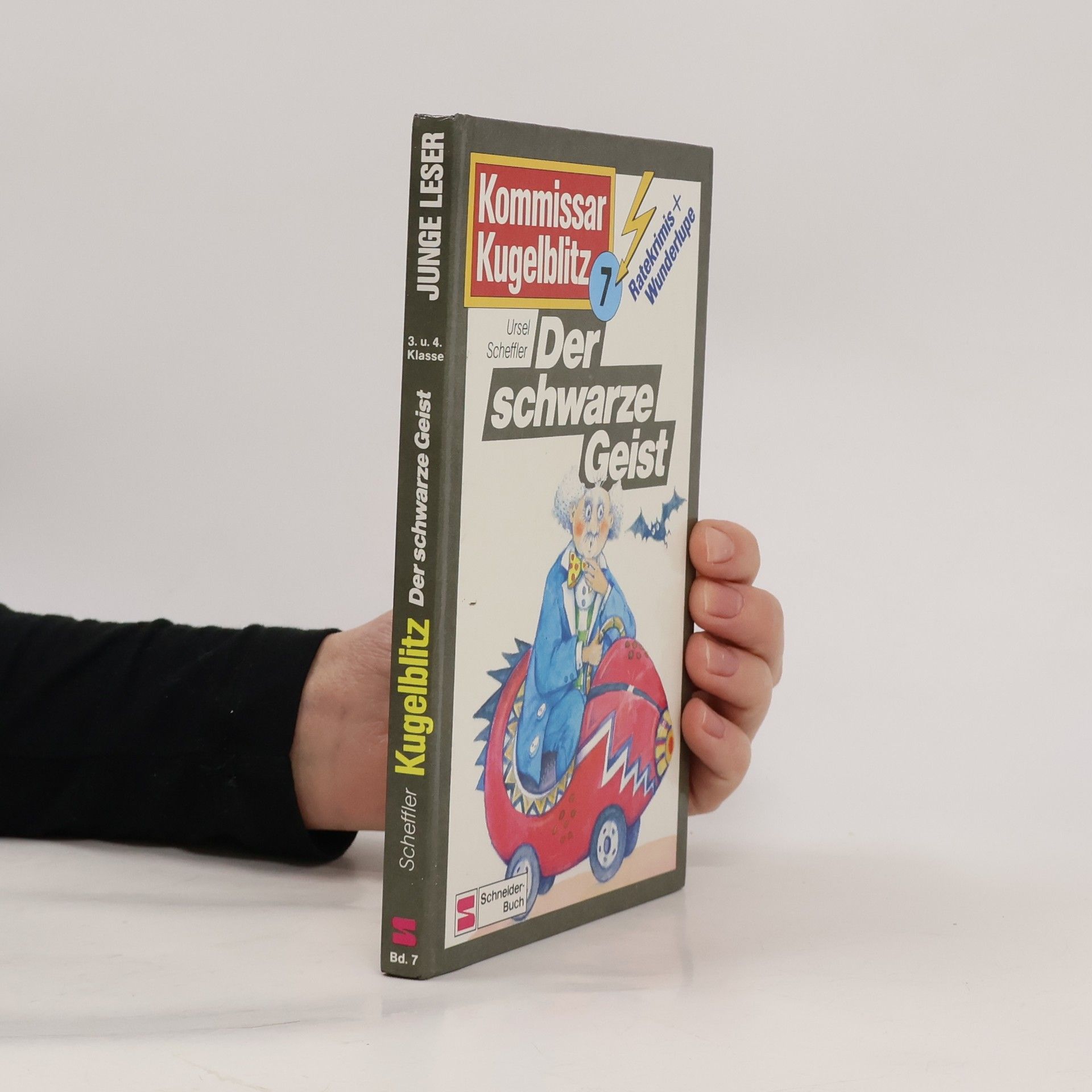 Ursel Scheffler Kommissar Kugelblitz. Der schwarze Geist. Zehn Ratekrimis