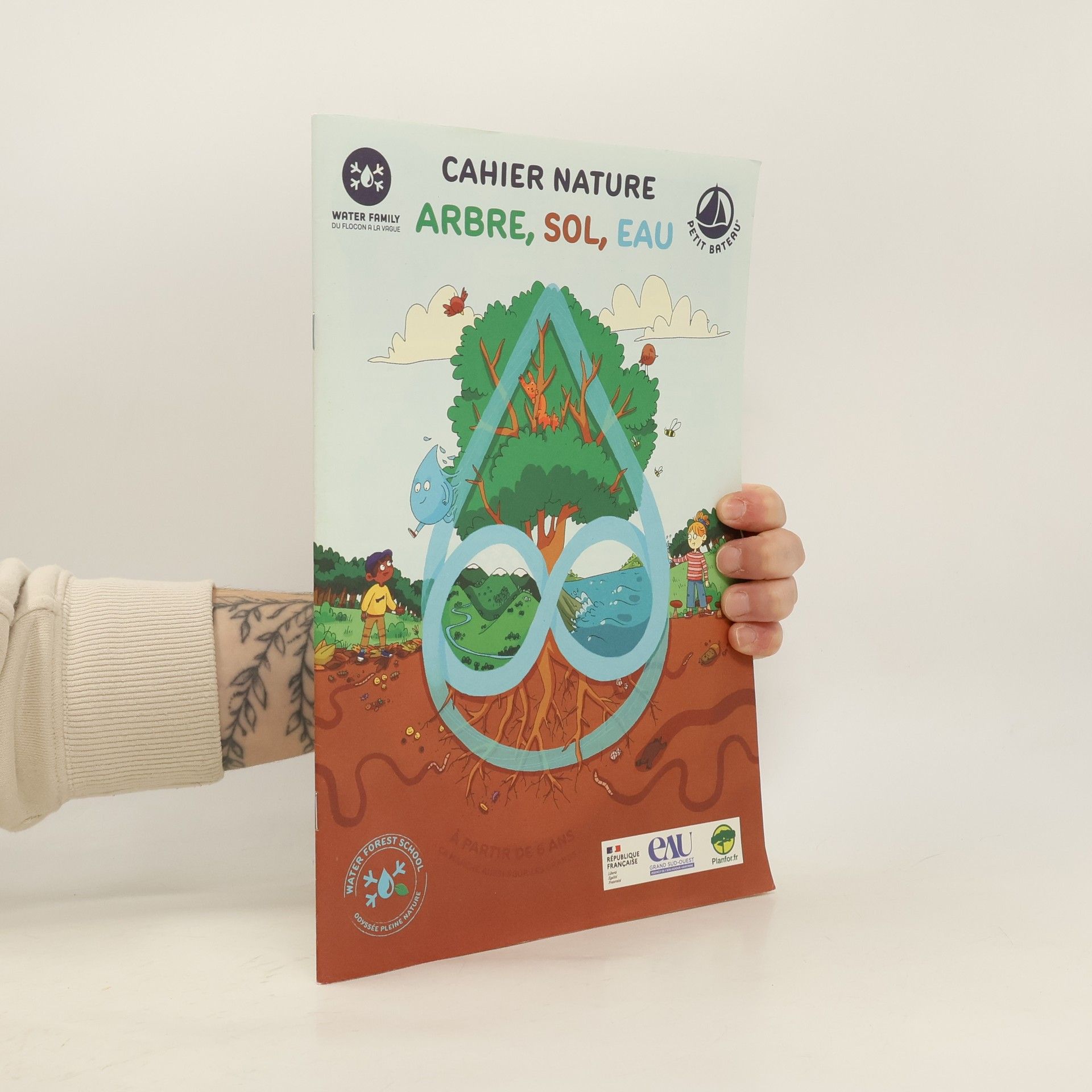 Collectif d'auteurs Cahier nature. Arbre, sol, eau