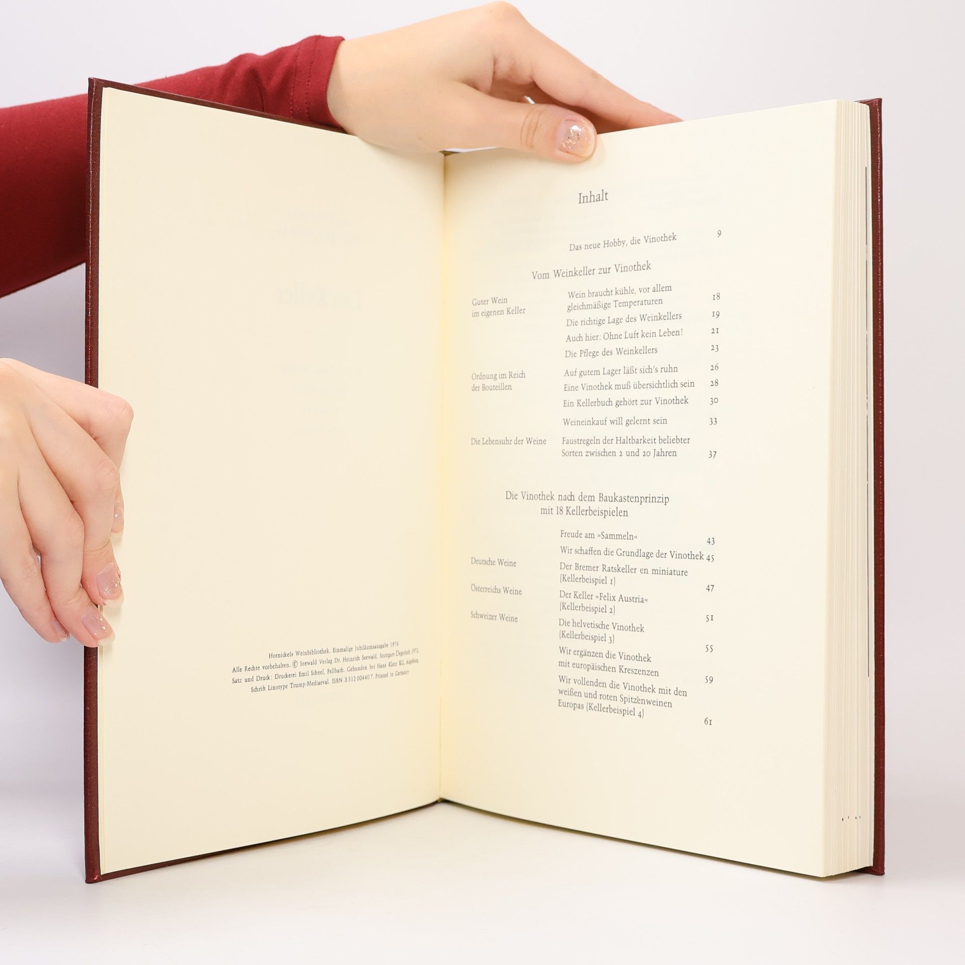 Ernst Hornickel Hornickels Weinbibliothek