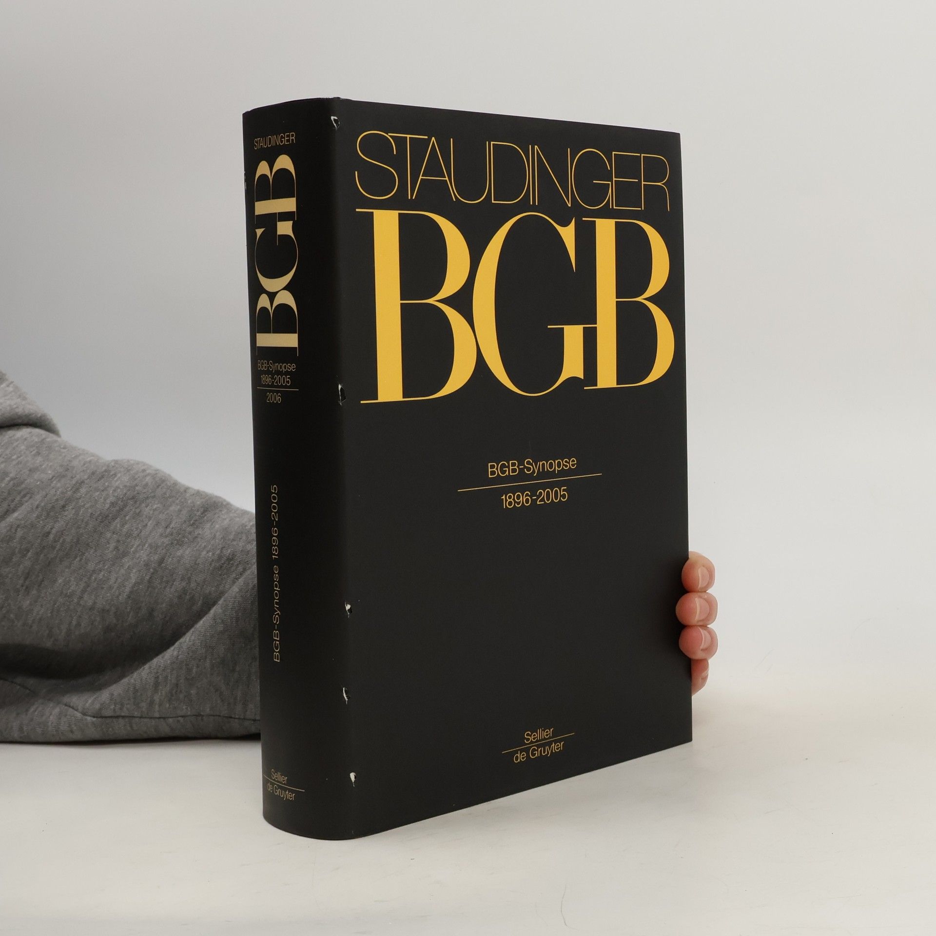 Tilman Repgen J. von Staudingers Kommentar zum Bürgerlichen Gesetzbuch