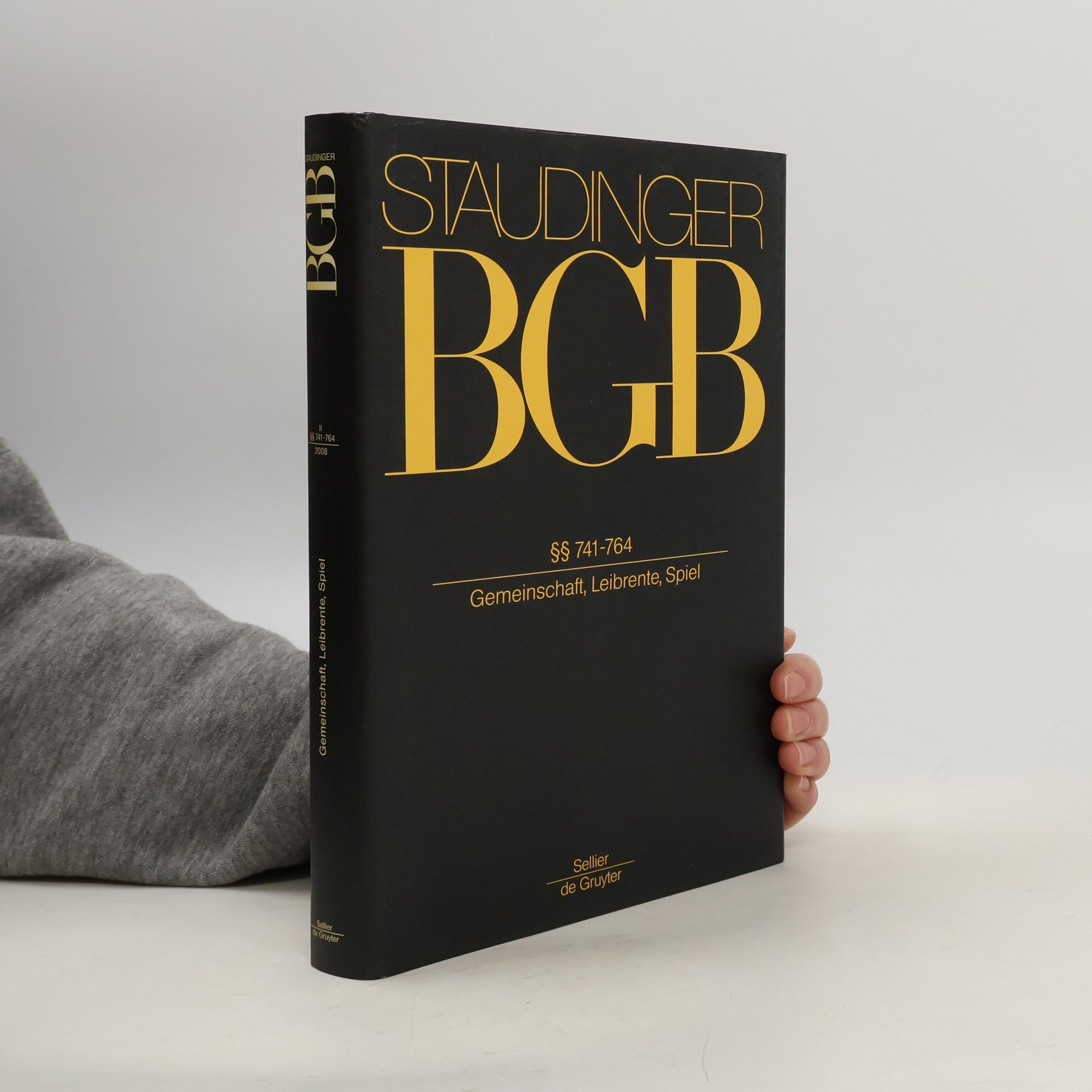 Jörg Mayer-Ries Staudinger BGB §§ 741-764