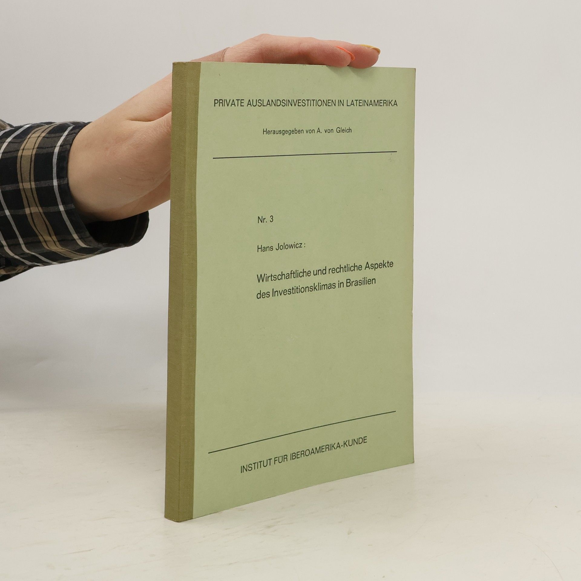 Wirtschaftliche und rechtliche Aspekte des Investitionsklimas in Brasilien