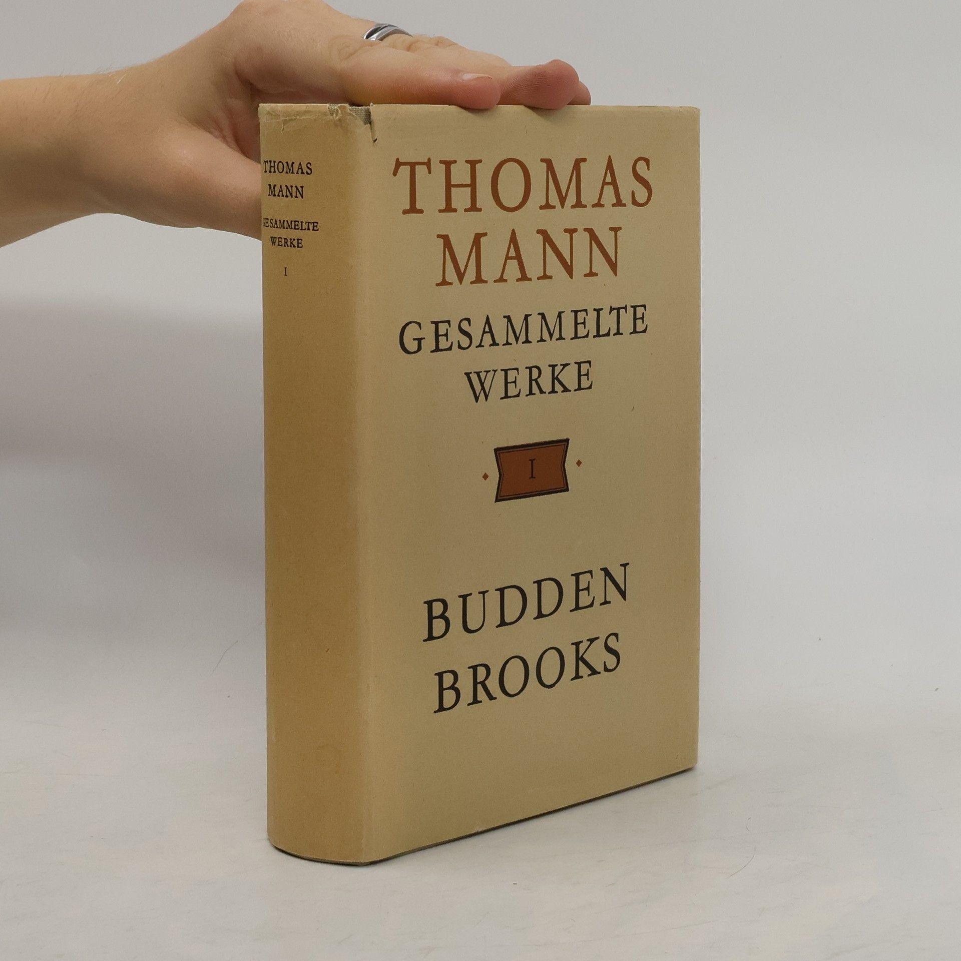 Thomas Mann Gesammelte Werke. Buddenbrooks. Erster Band