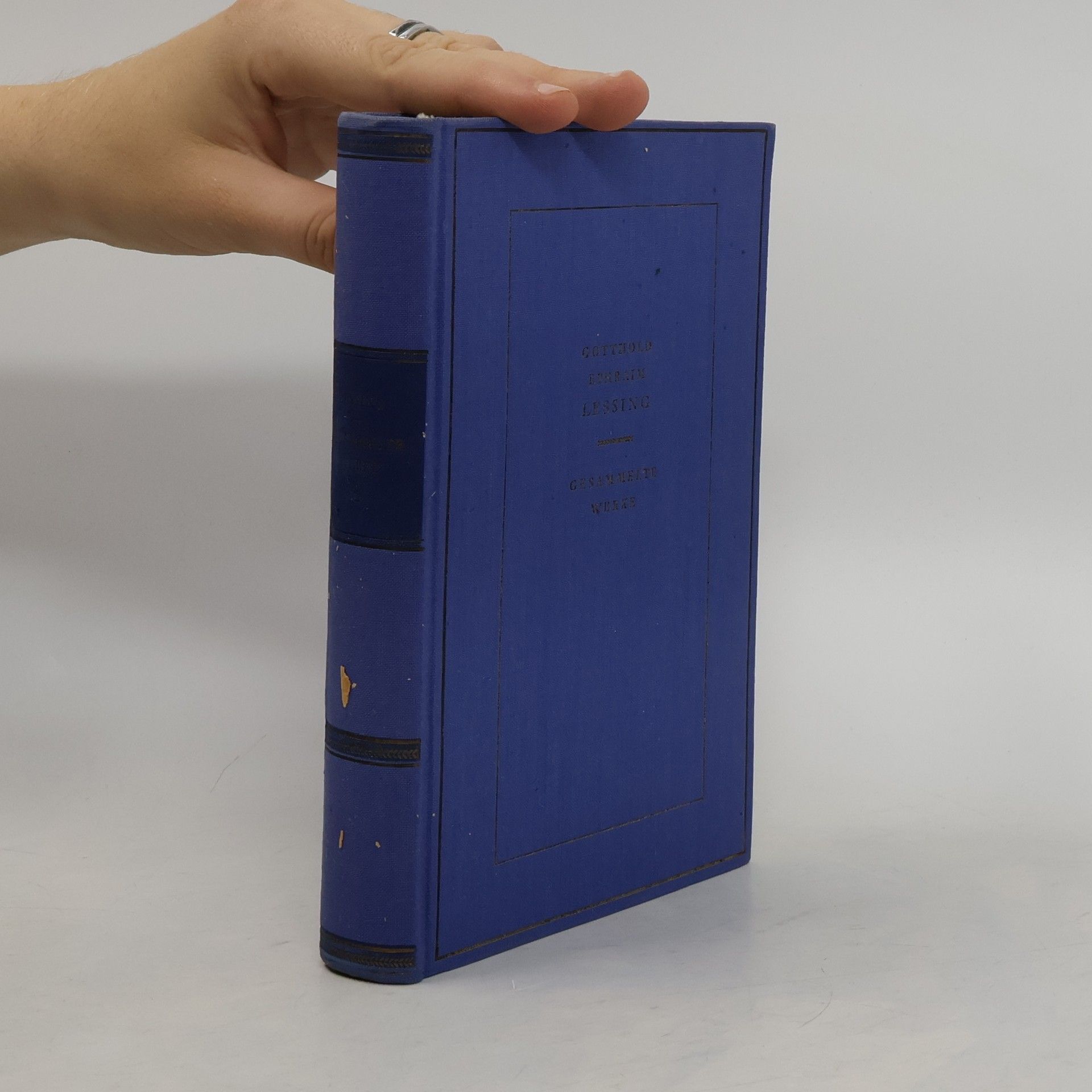 Gotthold Ephraim Lessing Gessamelte Werke