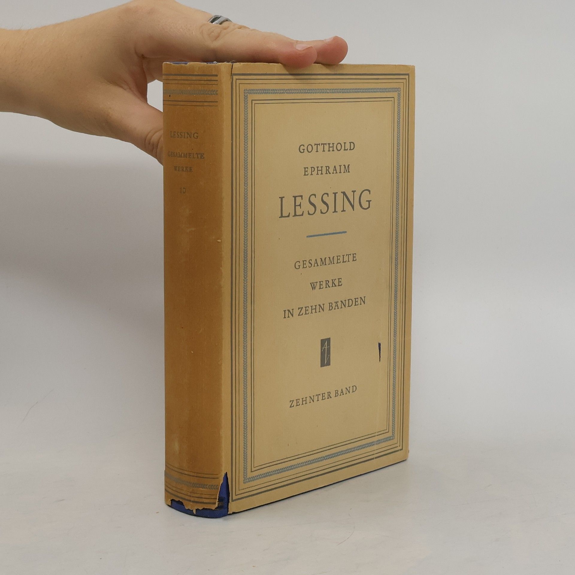Gotthold Ephraim Lessing Lessing. Gesammelte Werke 10