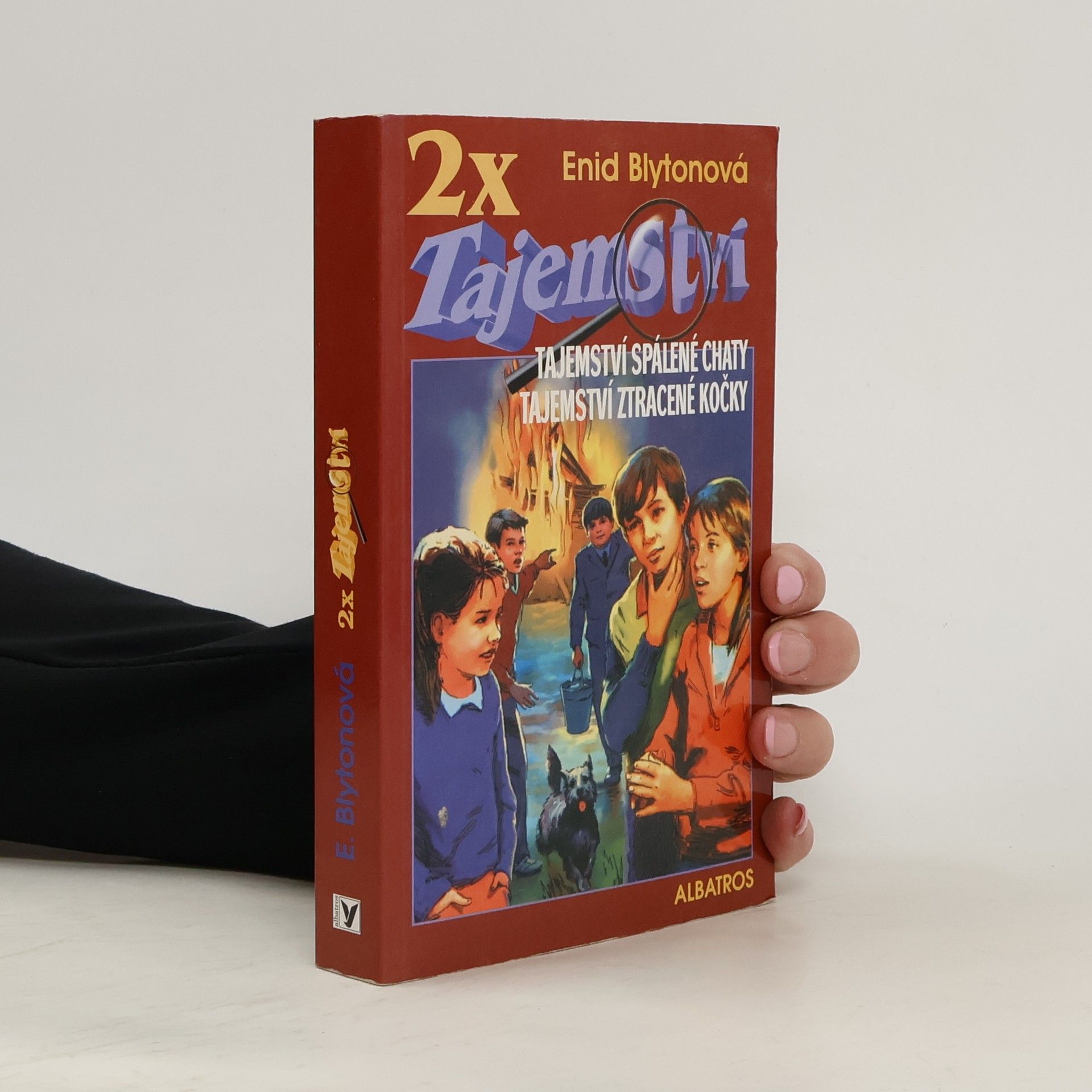 Enid Blyton 2x tajemství – Tajemství spálené chaty / Tajemství ztracené kočky