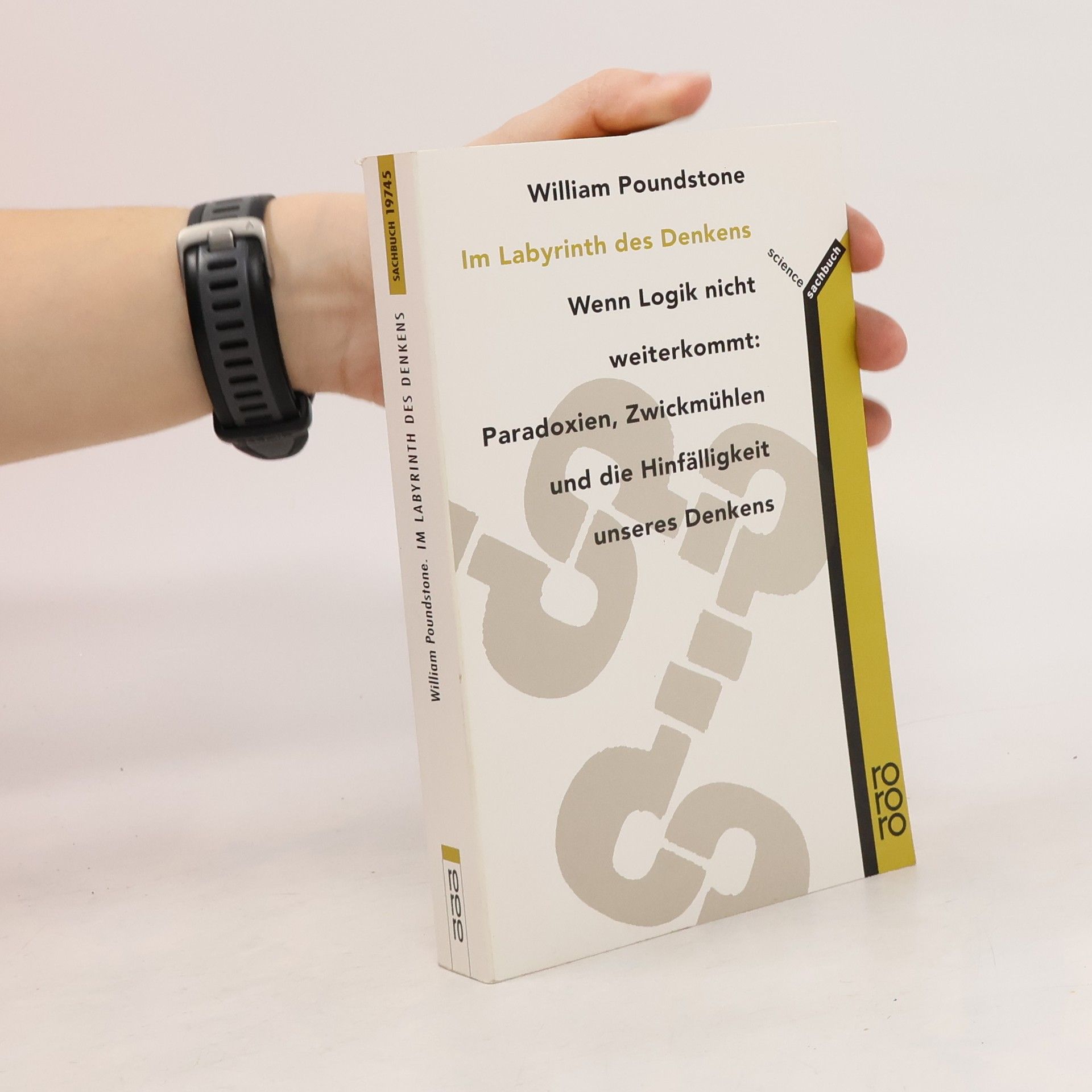 William Poundstone Im Labyrinth des Denkens