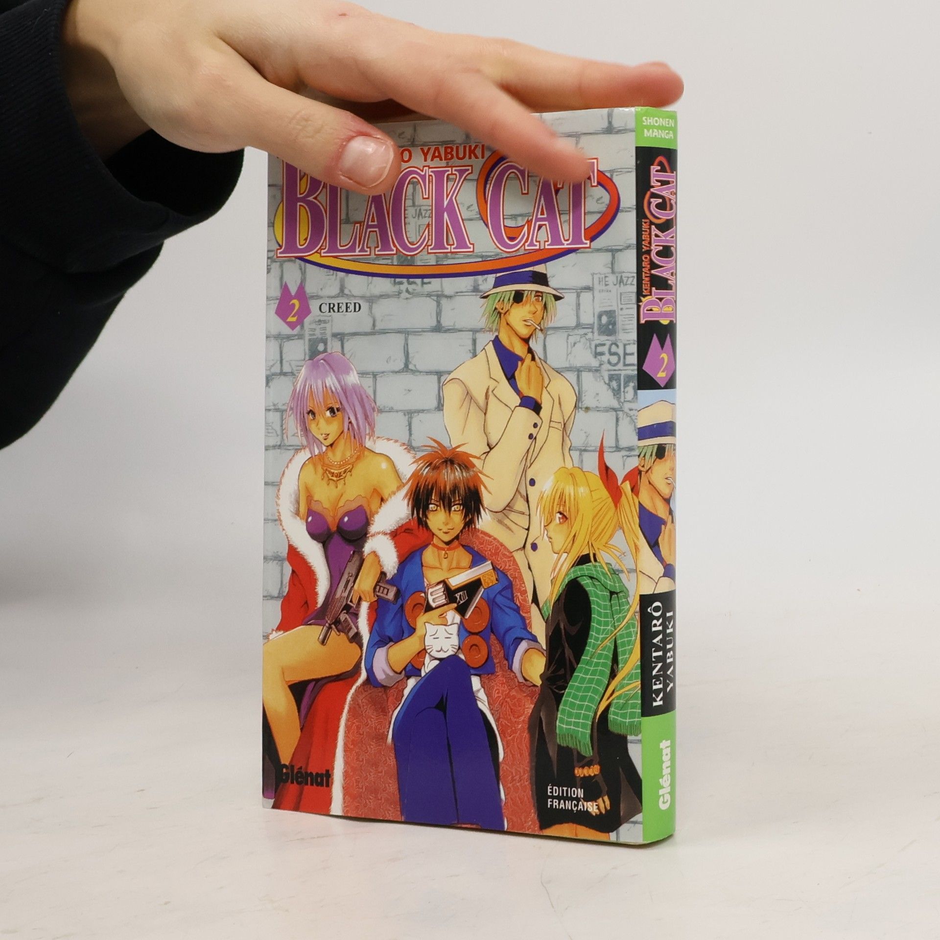 Kentaro Yabuki Black Cat, Tome 2