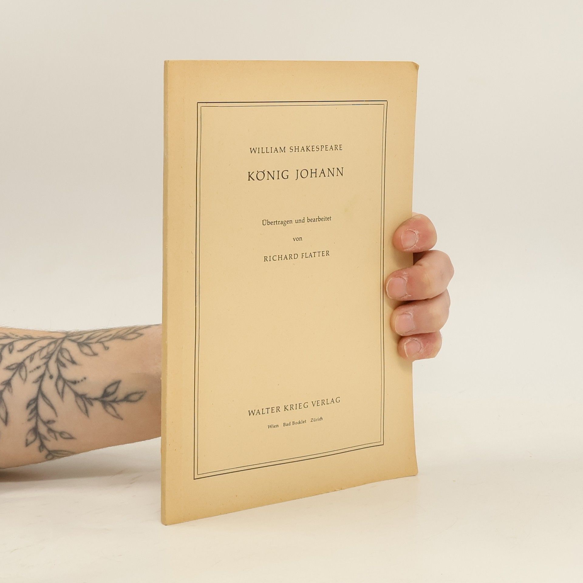 William Shakespeare König Johann