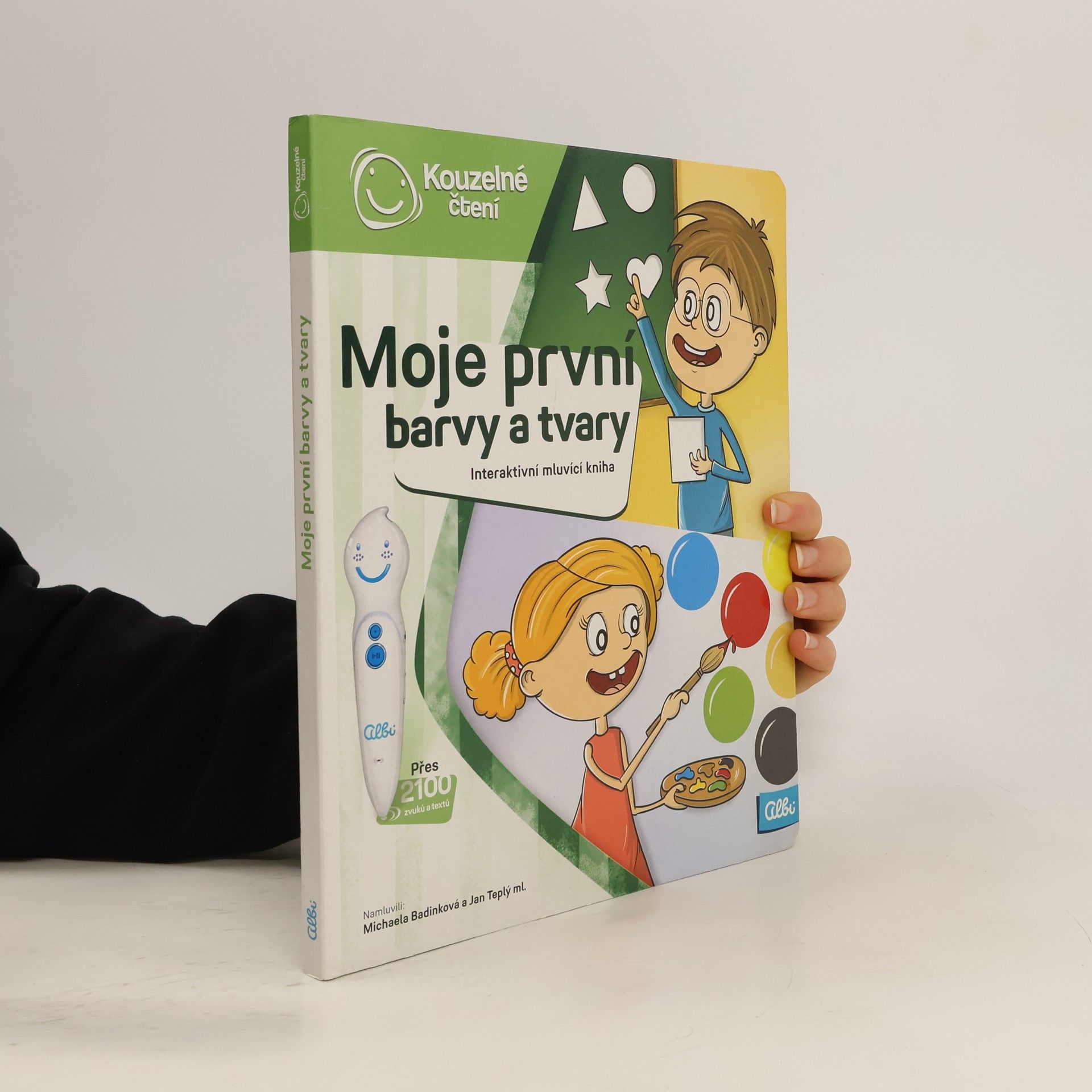 Zuzana Slánská Moje první barvy a tvary. Interaktivní mluvící kniha