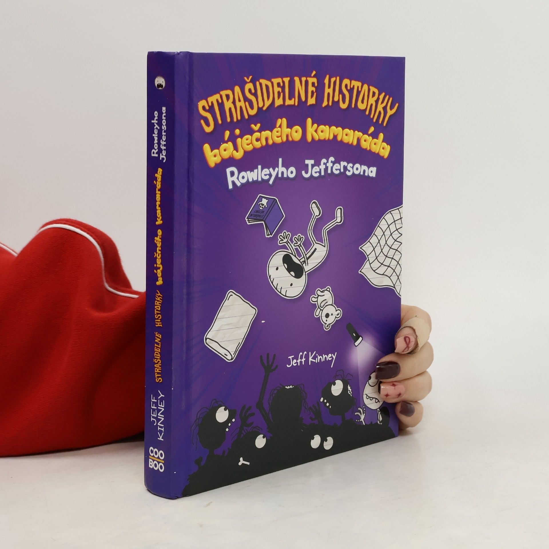Jeff Kinney Strašidelné historky báječného kamaráda Rowleyho Jeffersona