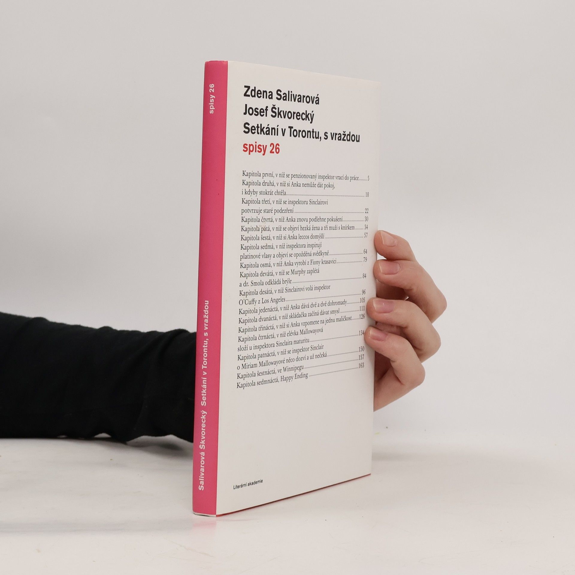 Josef Škvorecký Setkání v Torontu, s vraždou