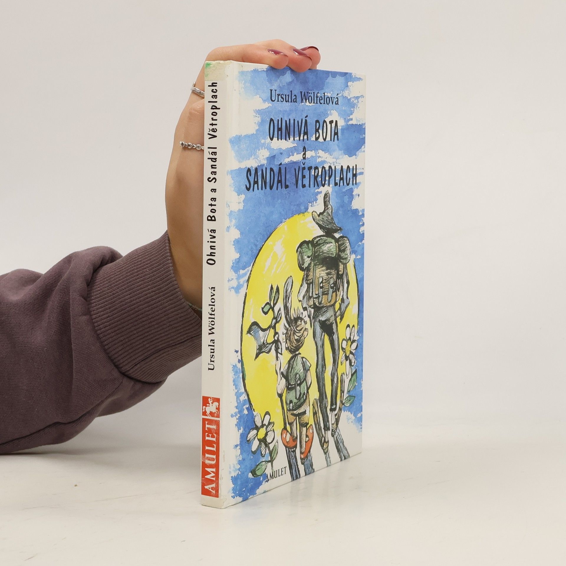 Ursula Wölfel Ohnivá Bota a Sandál Větroplach