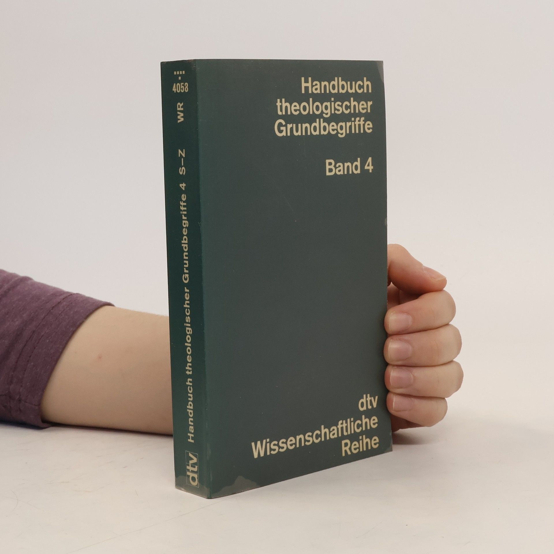 Auteurscollectief Handbuch theologischer Grundbegriffe Band 4.