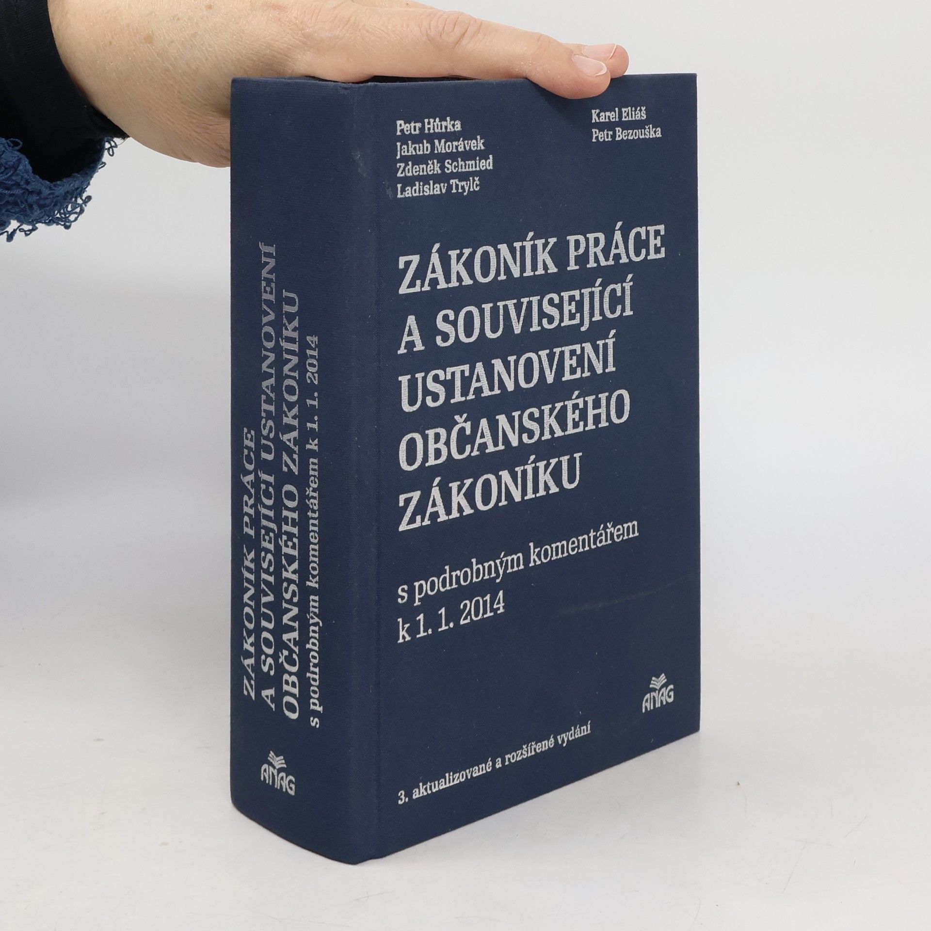 Petr Hůrka Zákoník práce a související ustanovení občanského zákoníku. S podrobným komentářem k 1.1.2014