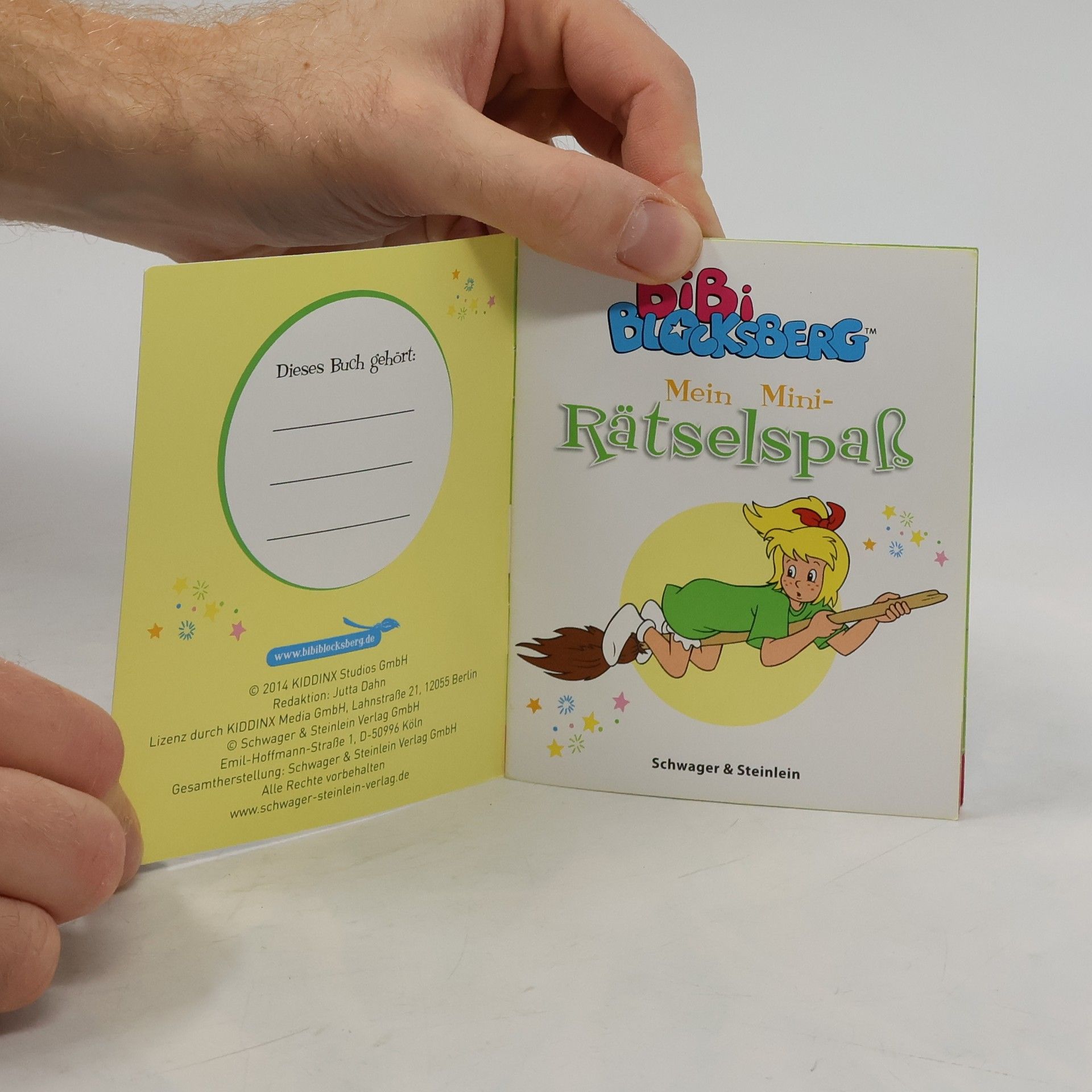 kolektiv Bibi Blocksberg. Mein Mini-Rätselspaß