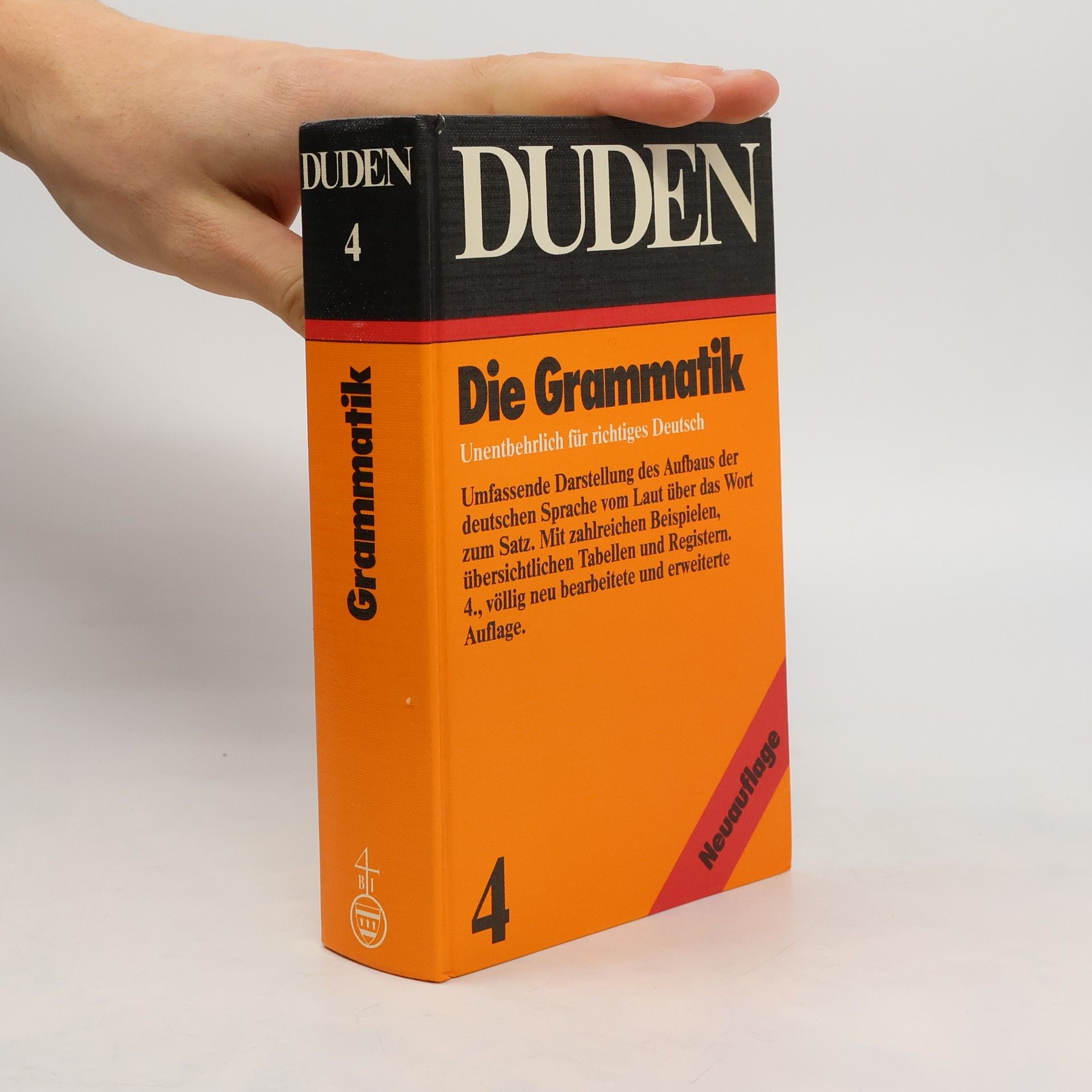 Gerhard Augst Duden. Band 4, Grammatik der deutschen Gegenwartssprache