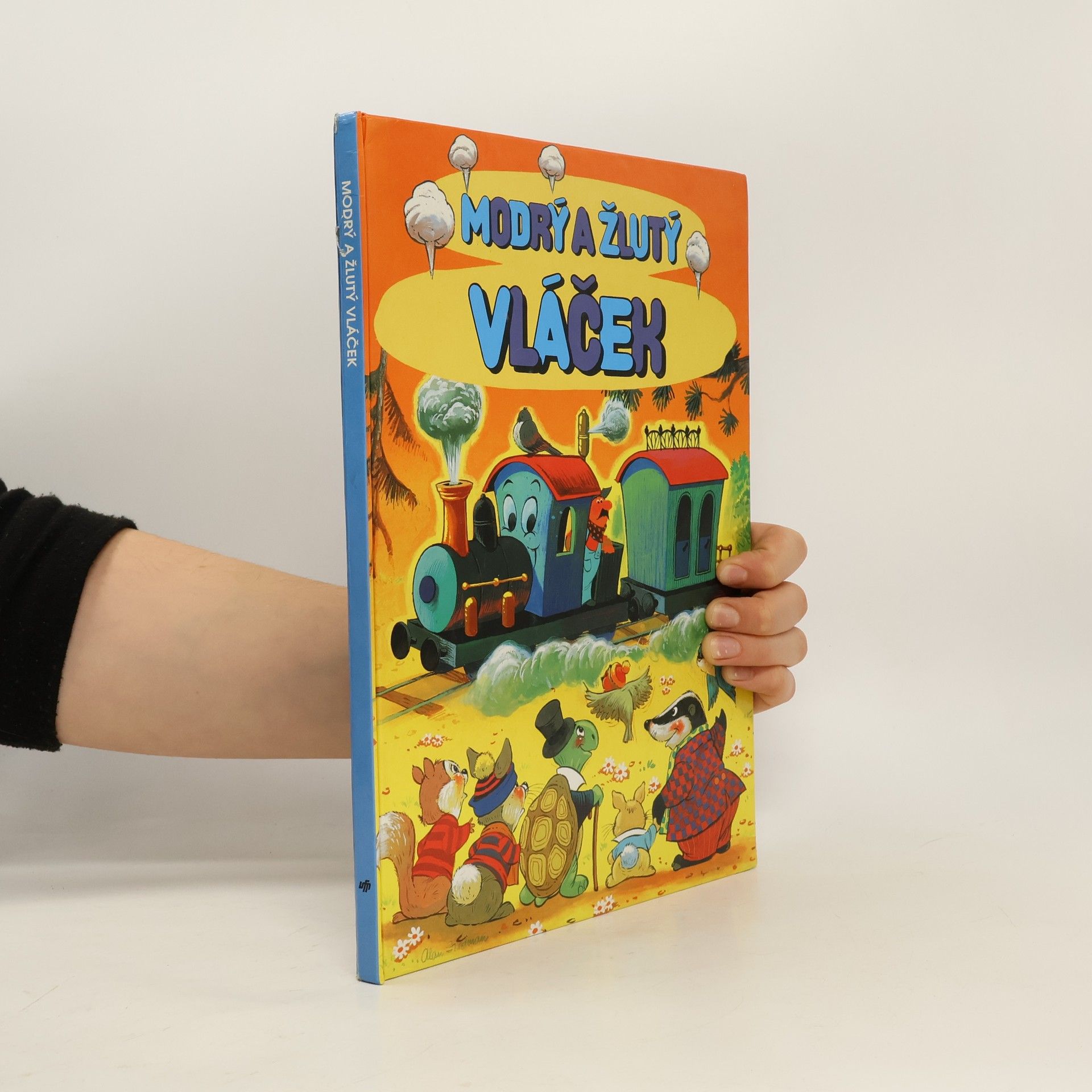 Various authors Modrý a žlutý vláček