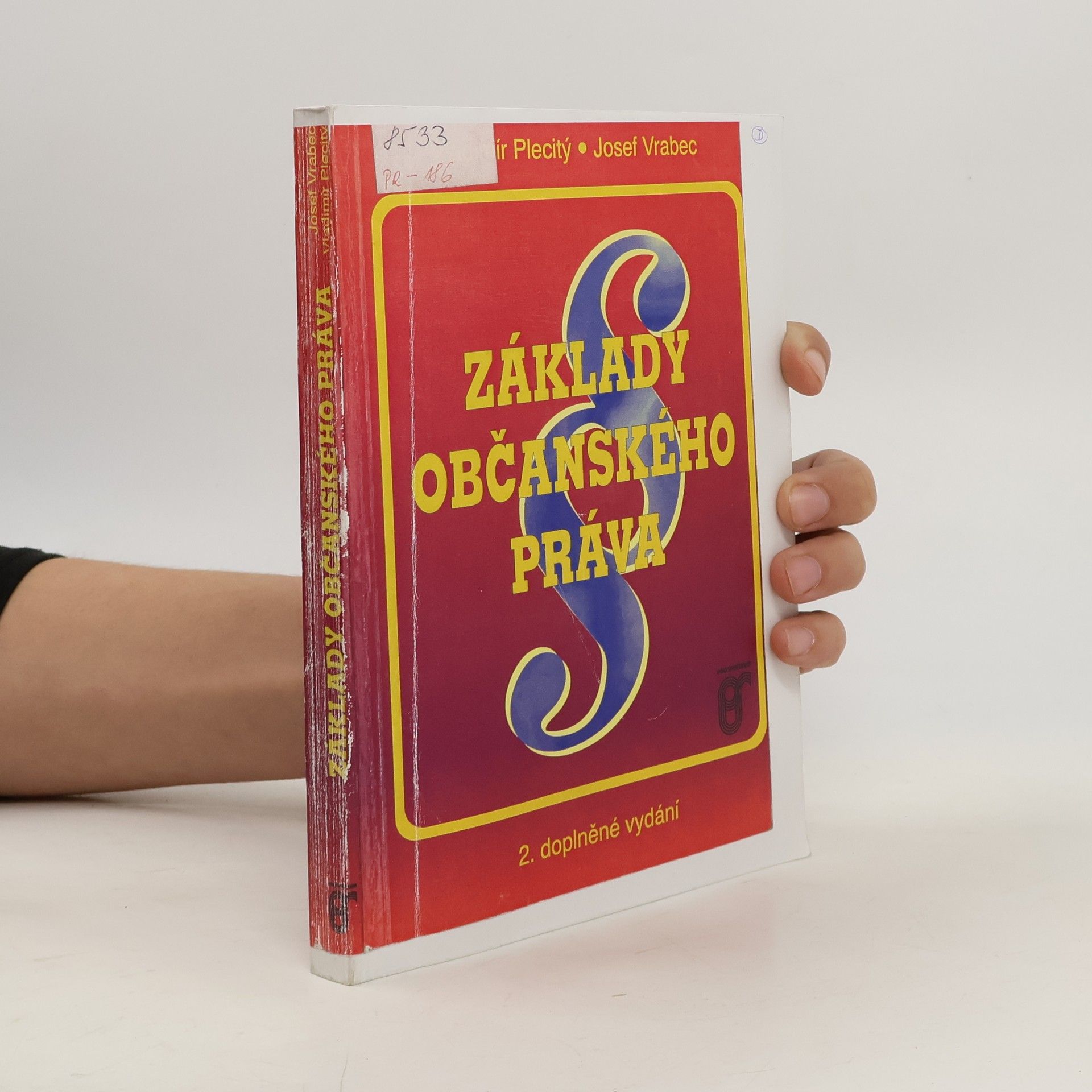 Vladimír Plecitý Základy občanského práva