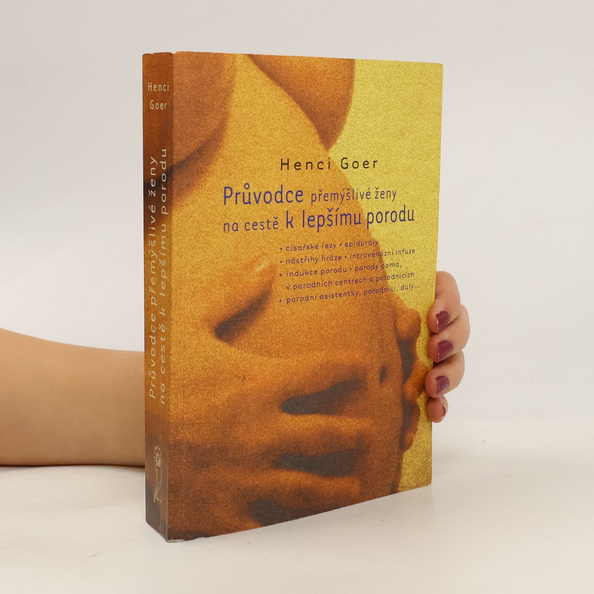 Henci Goer Průvodce přemýšlivé ženy na cestě k lepšímu porodu
