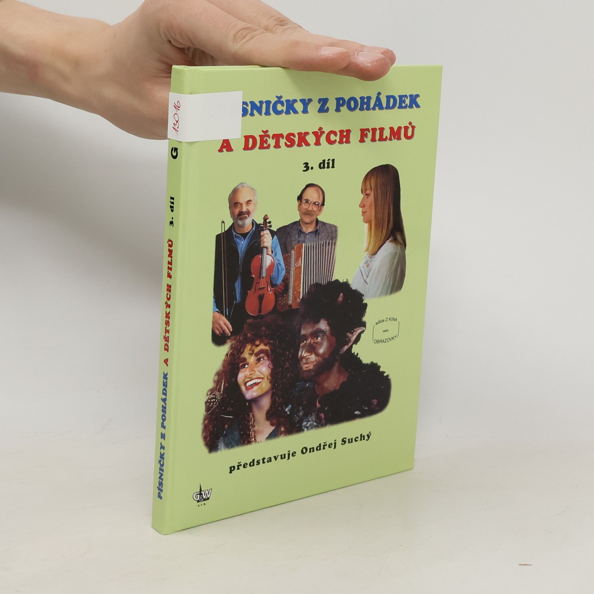 Ondřej Suchý Písničky z pohádek a dětských filmů 3. díl