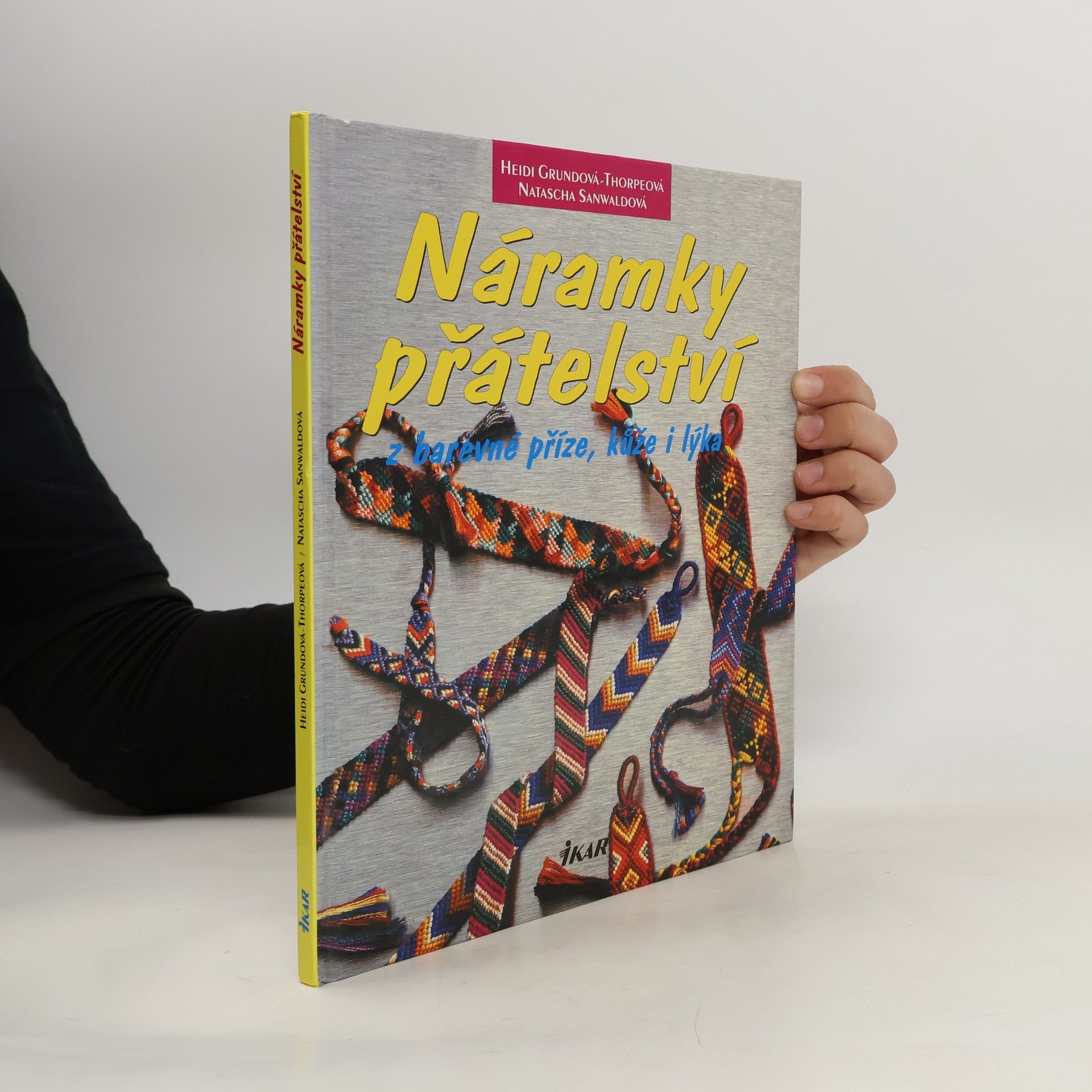 Náramky přátelství. Z barevné příze, kůže i lýka