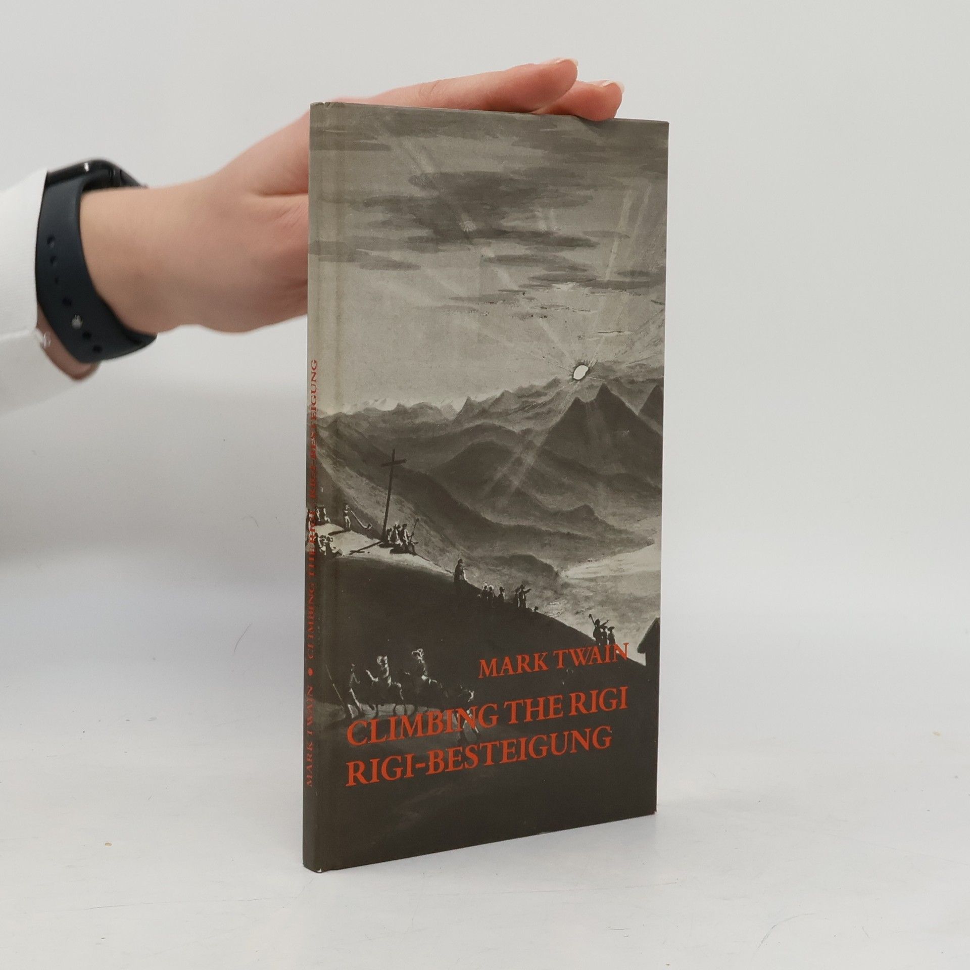 Mark Twain Climbing the Rigi