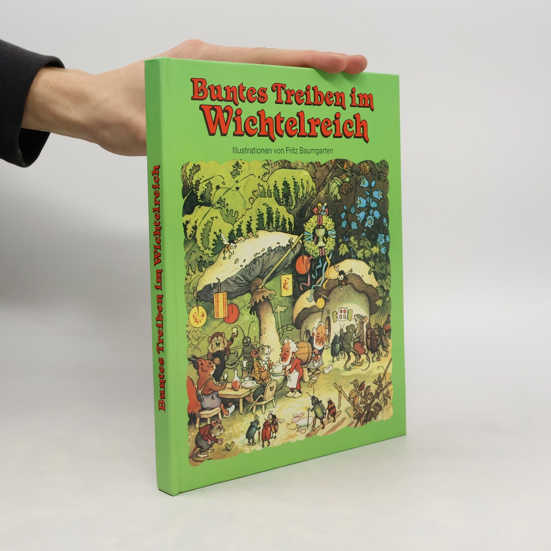 Fritz Baumgarten Buntes Treiben im Wichtelreich