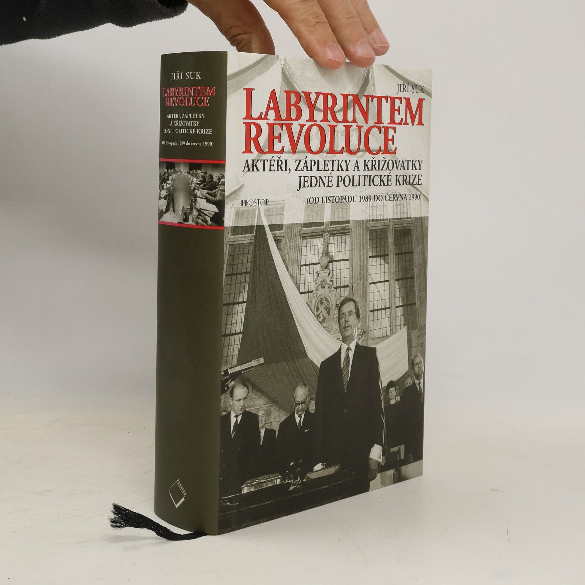 Jiří Suk Labyrintem revoluce. Aktéři, zápletky a křižovatky jedné politické krize (od listopadu 1989 do června 1990)