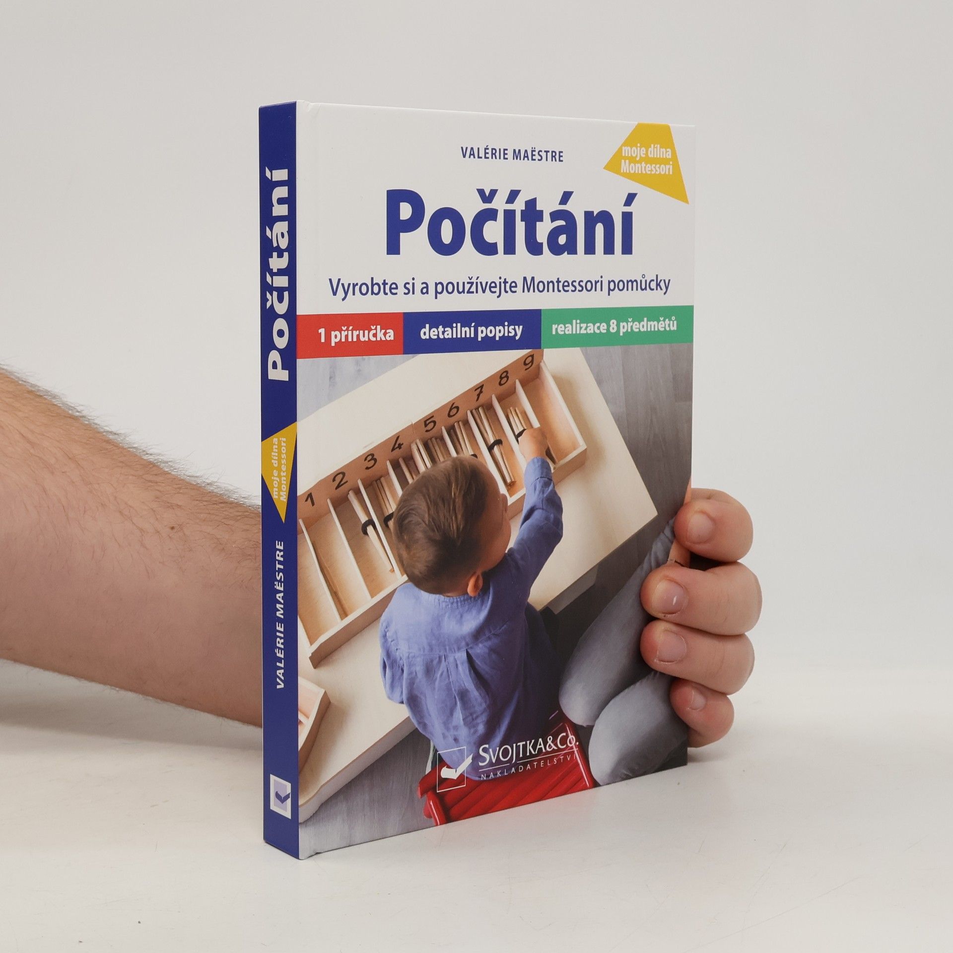 Valérie Maëstre Počítání : vyrobte si a používejte Montessori pomůcky
