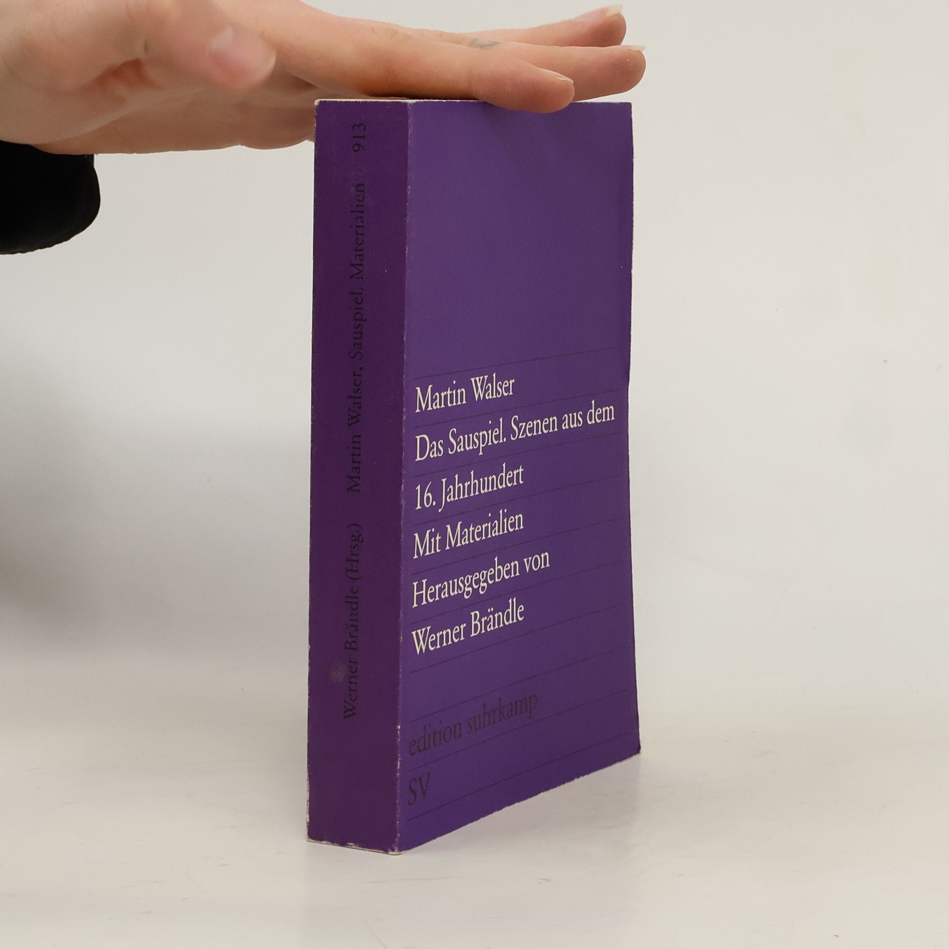 Martin Walser Das Sauspiel