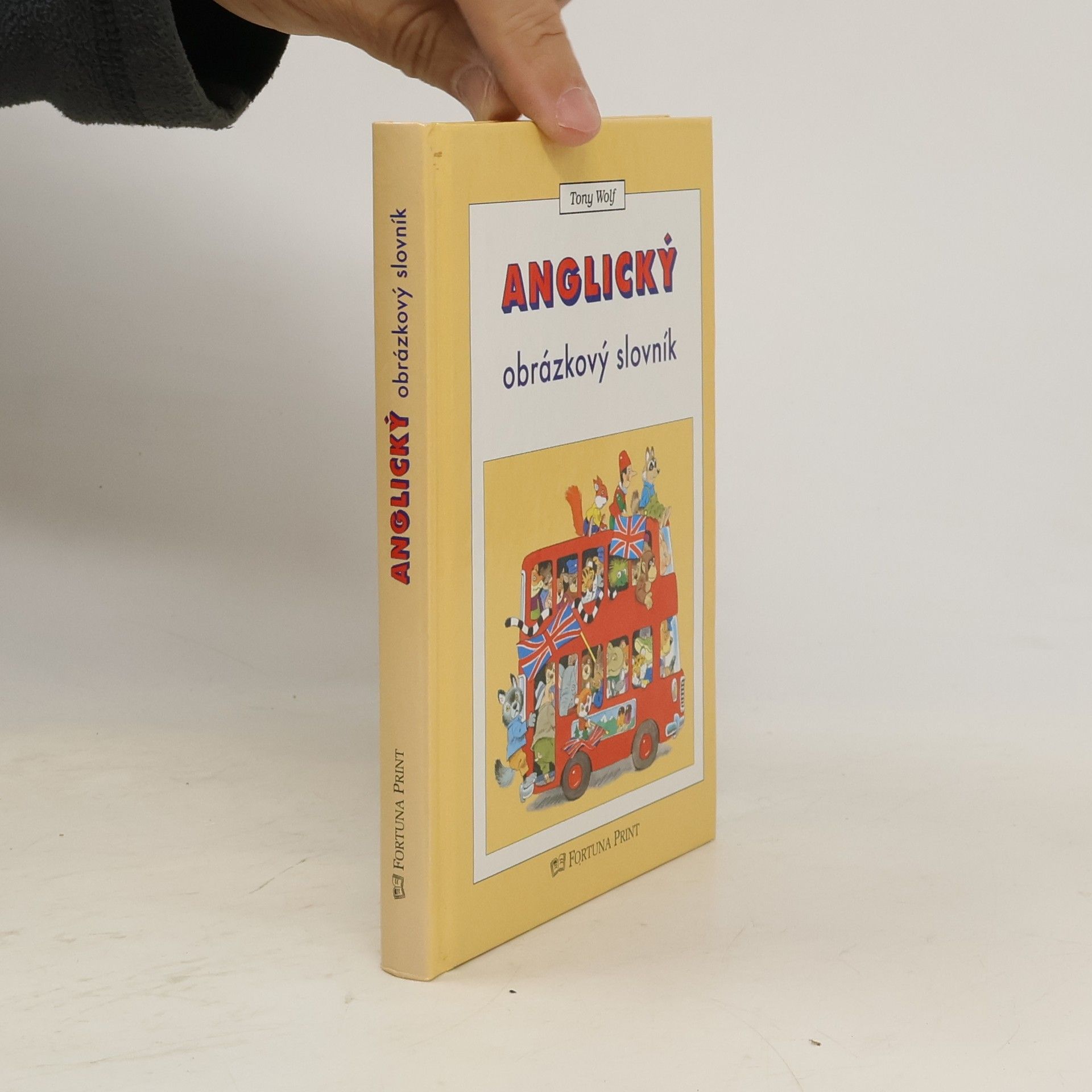 Tony Wolf Anglický obrázkový slovník