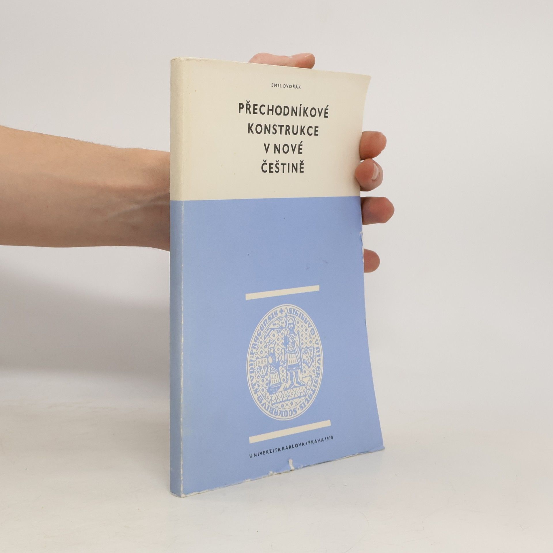 Emil Dvořák Přechodníkové konstrukce v nové češtině