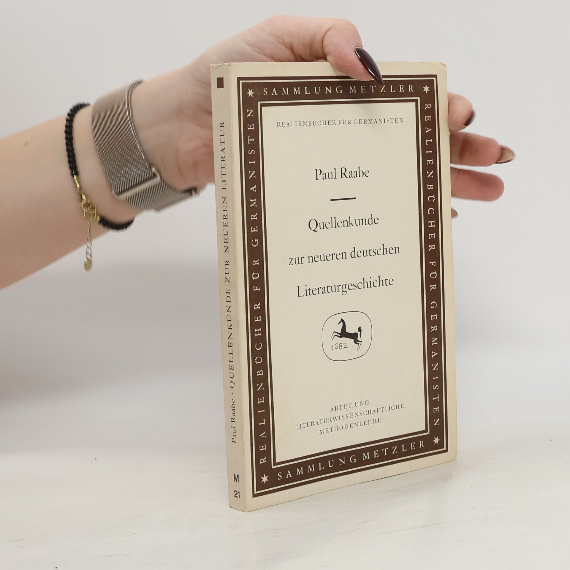 Paul Raabe Quellenrepertorium zur neueren deutschen Literaturgeschichte