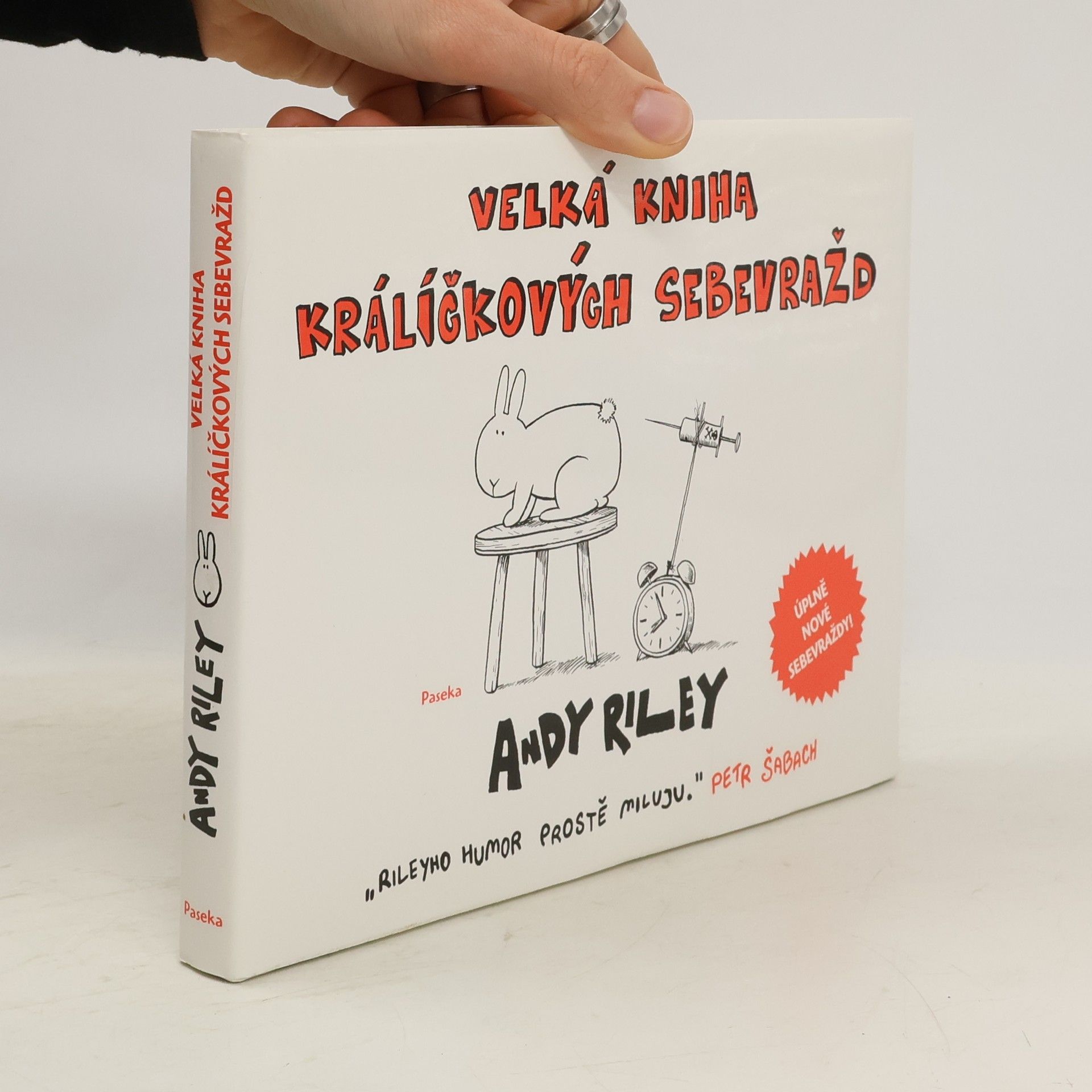 Andy Riley Velká kniha králíčkových sebevražd