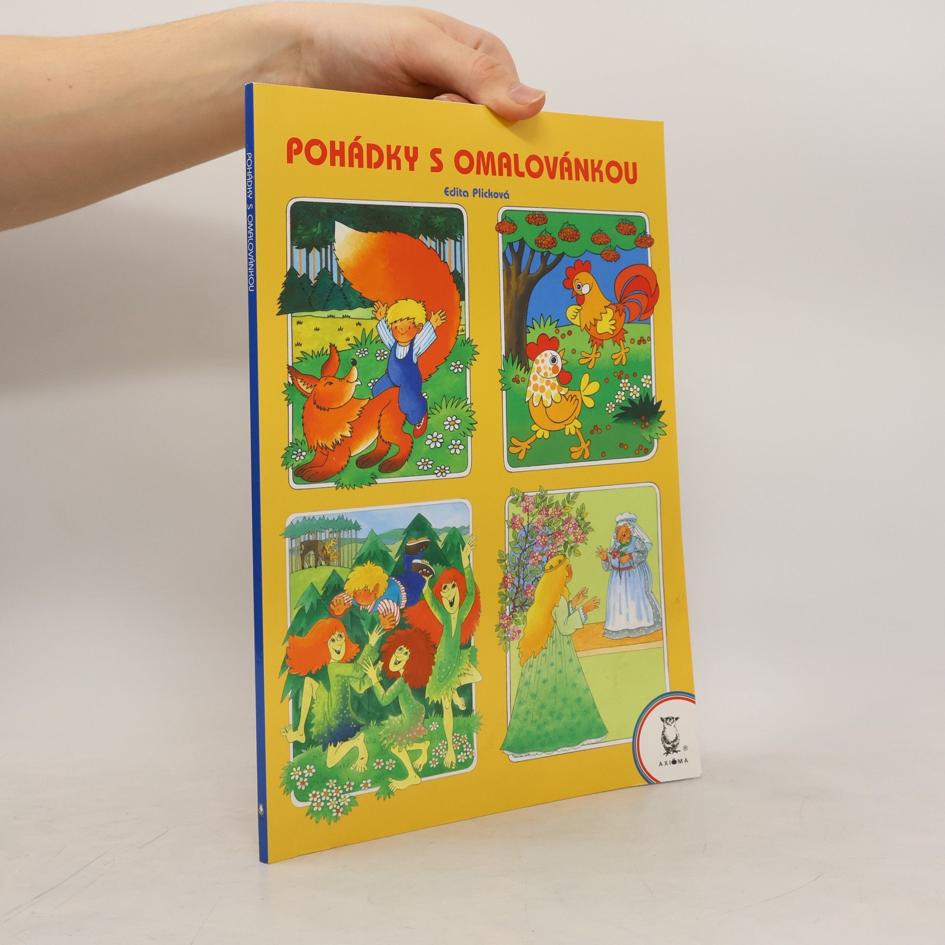 Plicková Edita Pohádky s omalovánkou