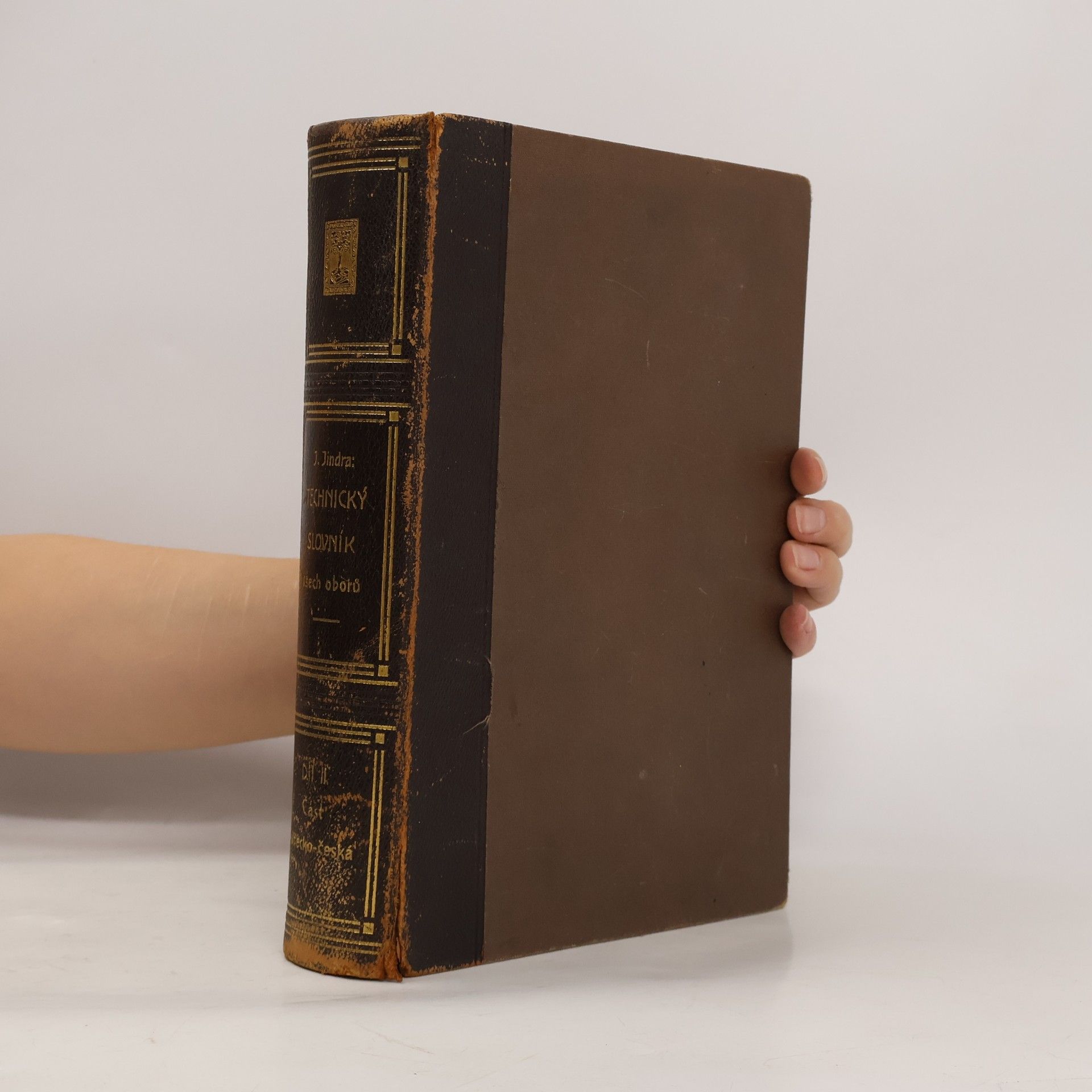 Česko-německý a německo-český technický slovník všech oborů. Díl II. část německo-česká